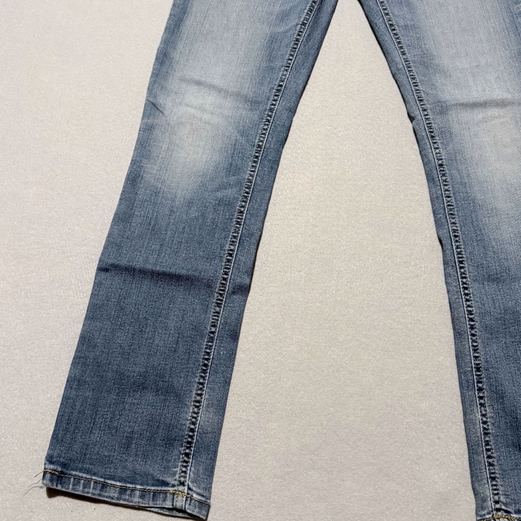 Levi's Levi's 511 Jeans Women Blue 14 Slim Straight Denim Stretch 27x28 Middle Rise 5-Pocket City Size 36" / US 14 / IT 50 - 5 Thumbnail
