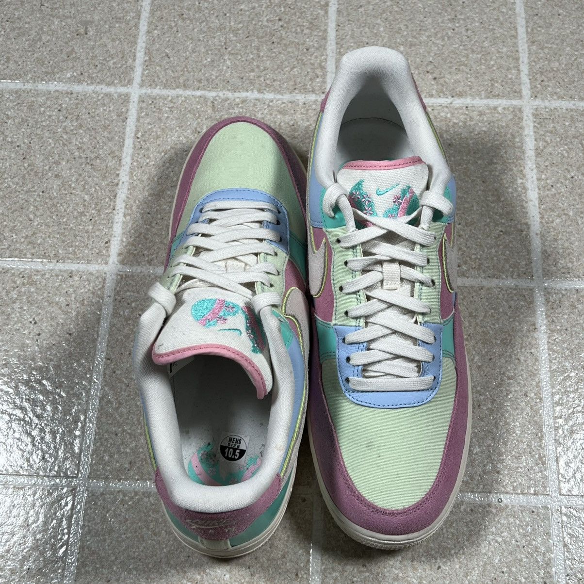Nike Nike Air Force 1 Authentic Easter Egg Size 10.5 AH8462-400 Size US 10.5 / EU 43-44 - 6 Thumbnail