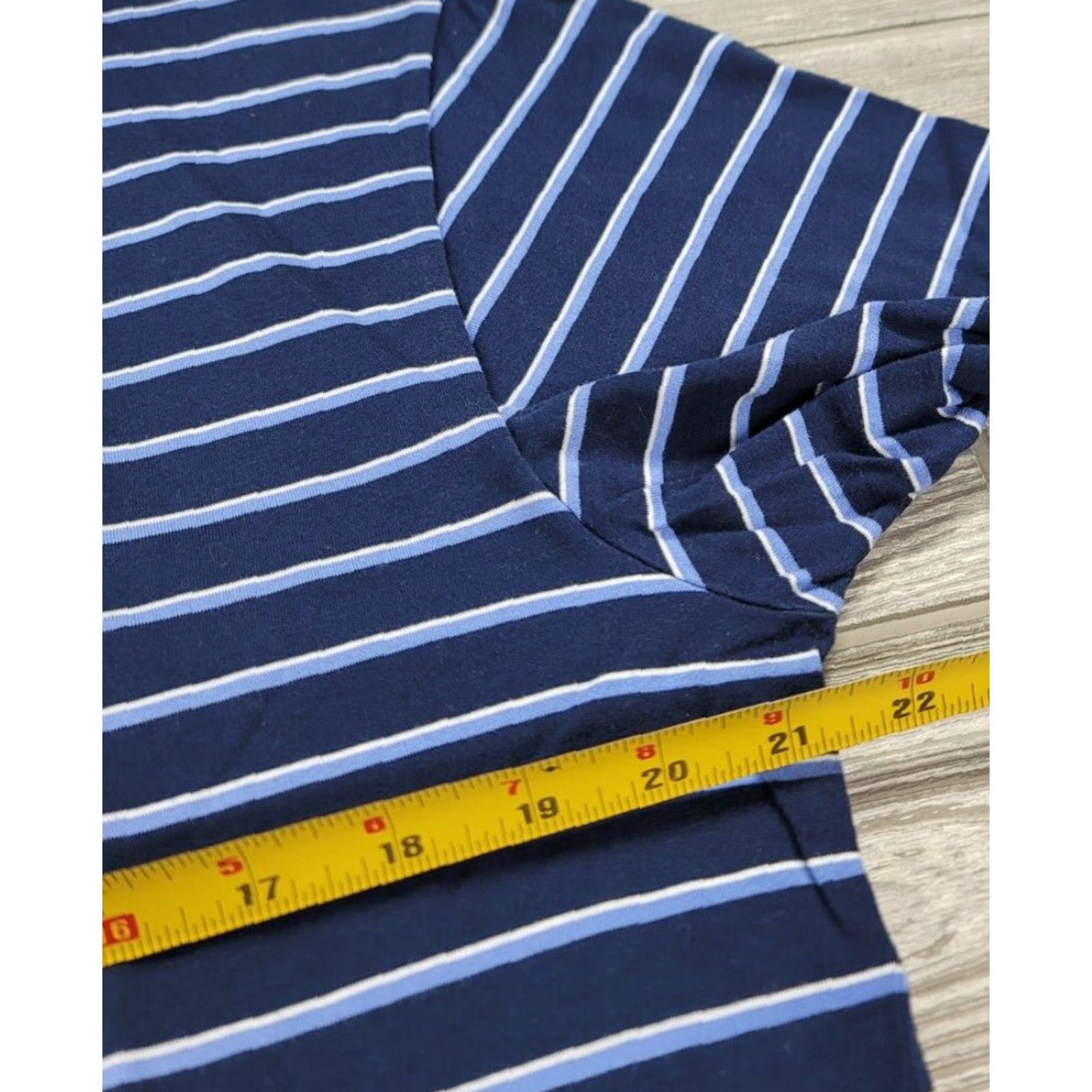 Ralph Lauren Ralph Lauren Polo Shirt M Blue Stripe Short Sleeve Men Polo Shirt Regular Fit Blue Navy Pony 50s 60s Inspired Size US M / EU 48-50 / 2 - 8 Thumbnail