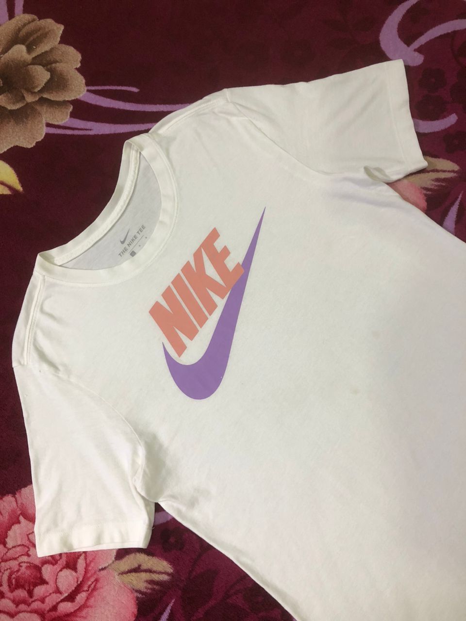 Nike Nike Swoosh logo white shirt Size US M / EU 48-50 / 2 - 1 Thumbnail