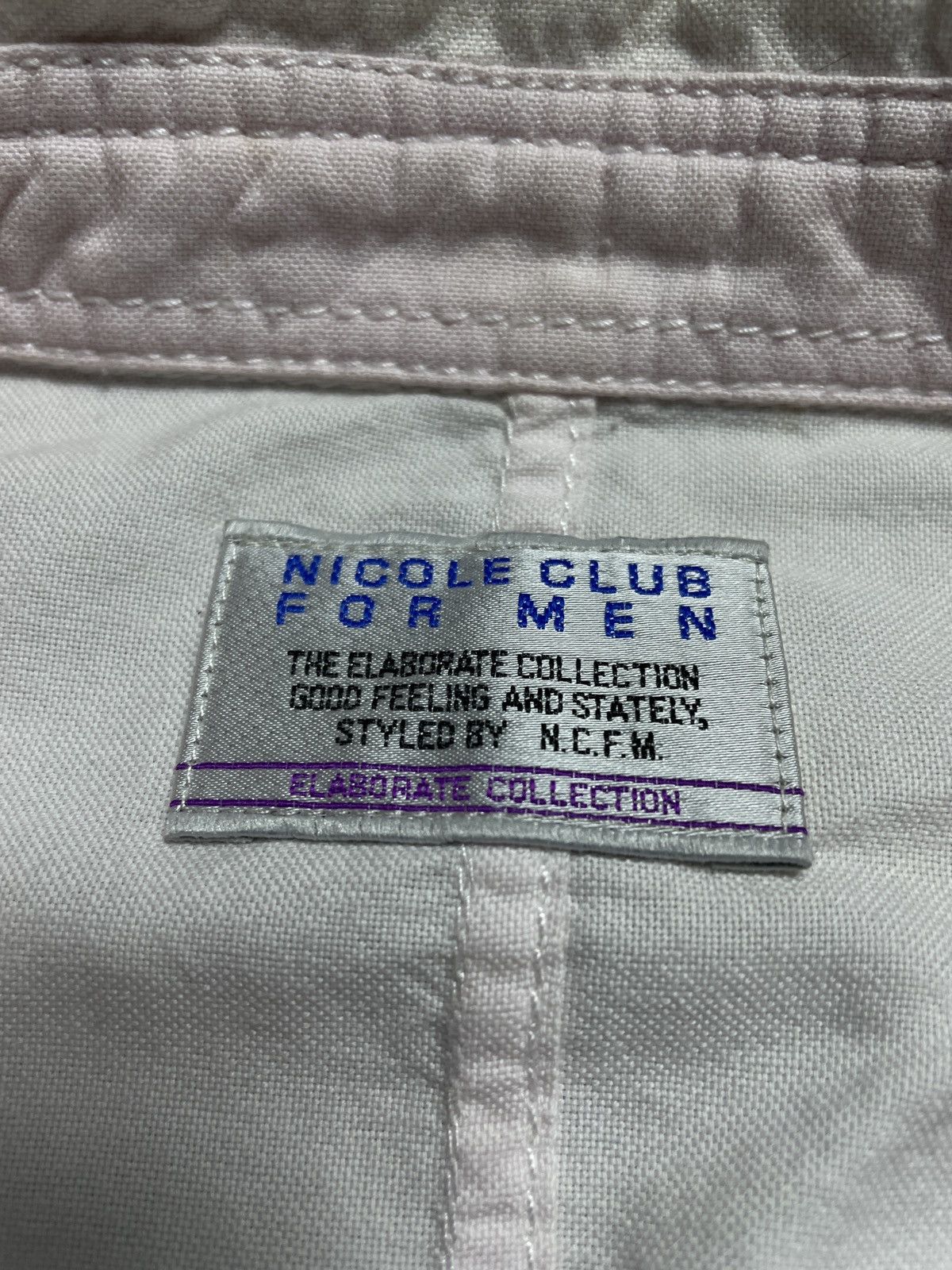 Nicole Club 2000’s NCFM - Panel Pattern Longshirt Size US M / EU 48-50 / 2 - 9 Thumbnail