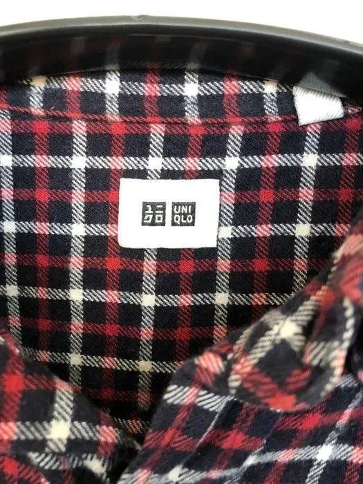 Flannel × Japanese Brand Japanese Brand Uniqlo Plaid Tartan Flannel Shirt 👕 Size US L / EU 52-54 / 3 - 3 Thumbnail