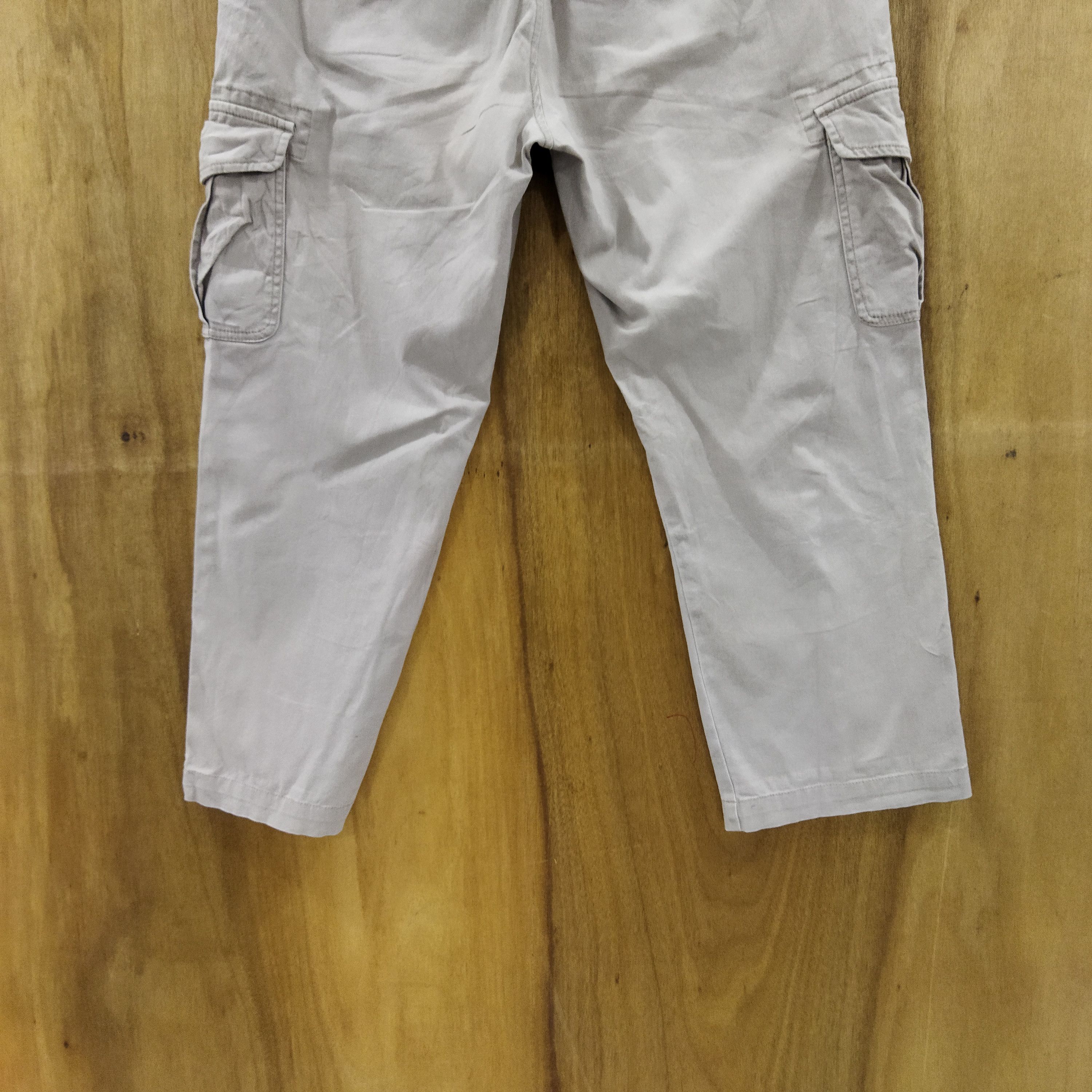 Japanese Brand TROY BROS GREY CARGO PANTS Size US 34 / EU 50 - 9 Thumbnail
