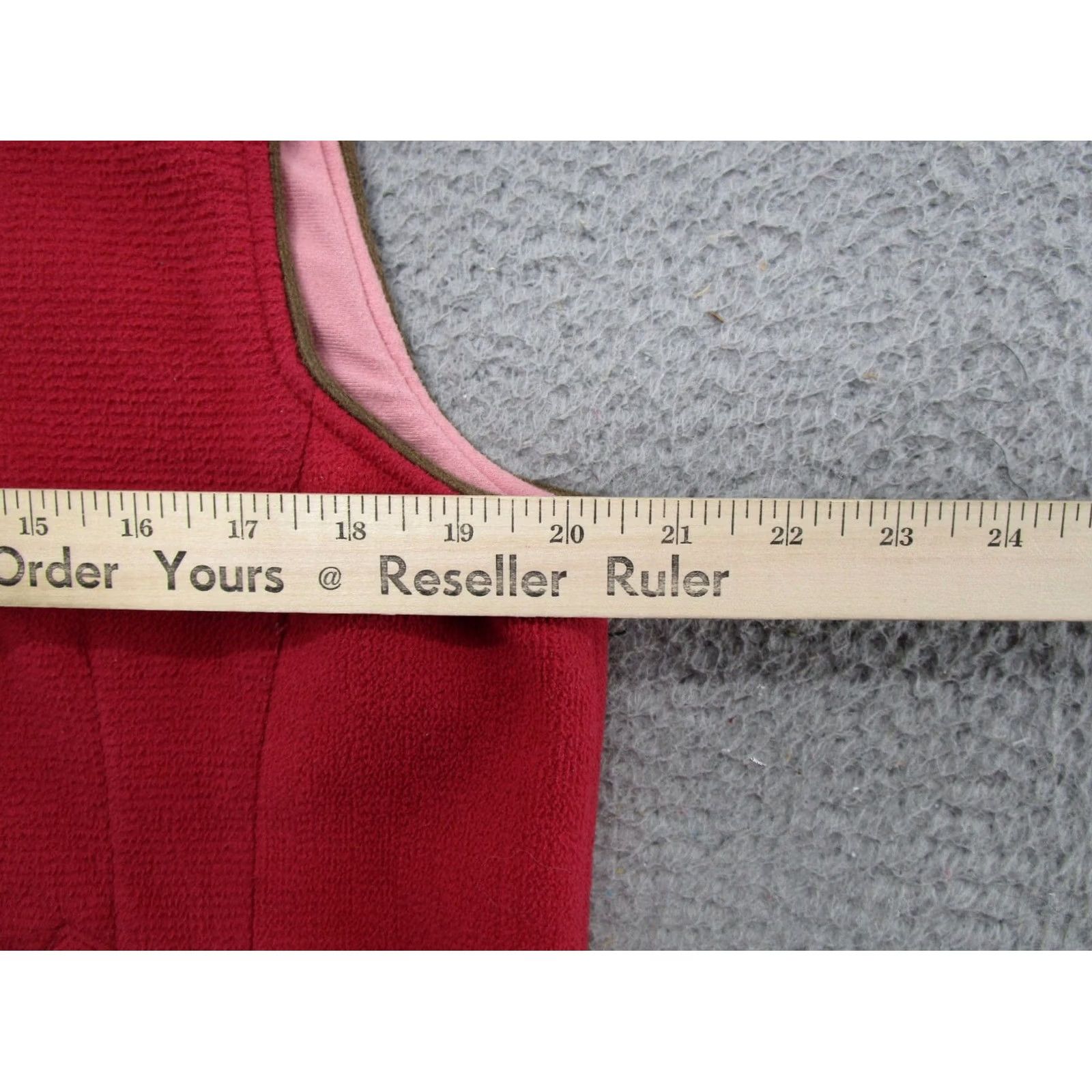 Vintage Columbia River Resort Vest Women's Red Pheasant L Vest Top Outdoors Nature Logo Zipper Pocket Star Size L / US 10 / IT 46 - 7 Thumbnail