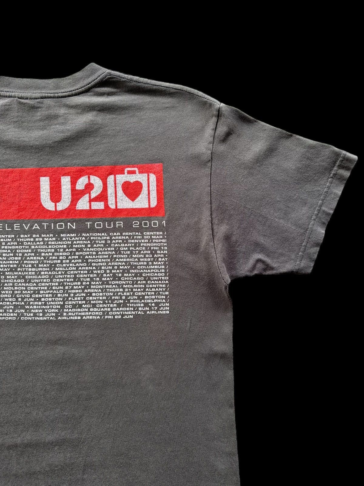Band Tees Vintage U2 Band Elevation Tour 2001 Size US M / EU 48-50 / 2 - 5 Thumbnail