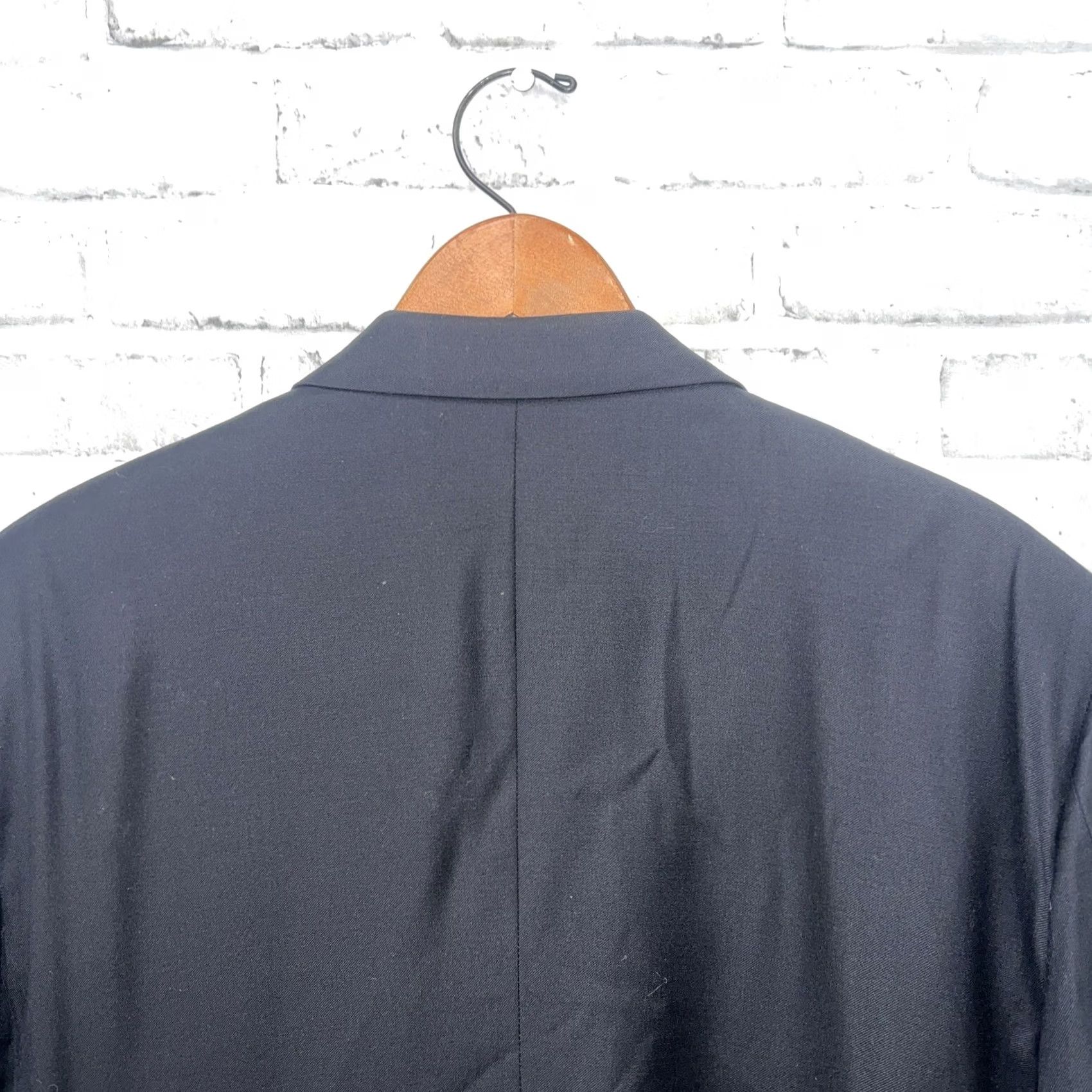 Brooks Brothers VINTAGE Brooks Brothers Black LORO PIANA Wool Sport Coat Mens 43 L Wool Sports Coat Mens Black 2 Piece 43 L Size US XS / EU 42 / 0 - 5 Thumbnail