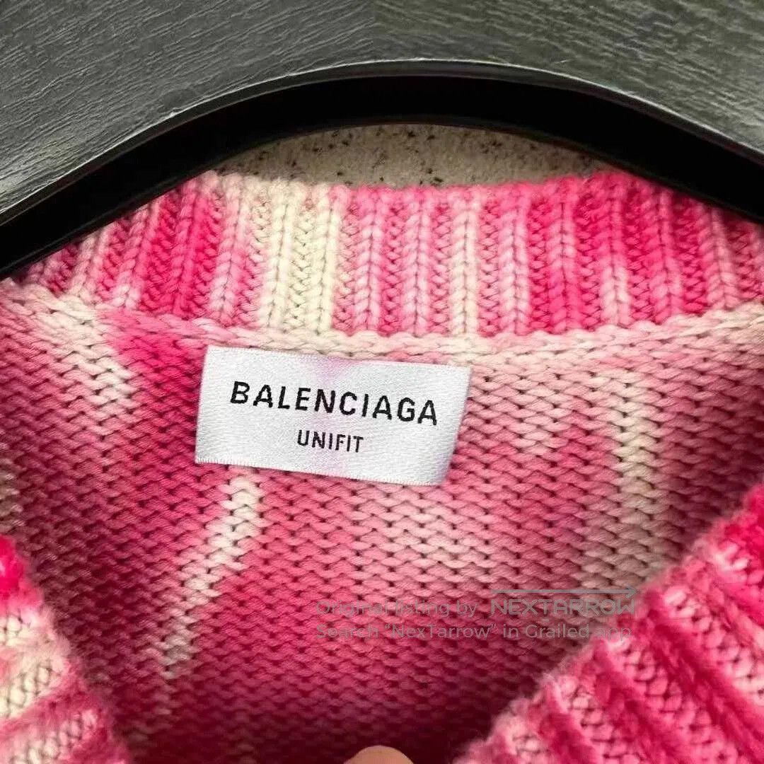 Balenciaga Balenciaga Valentine Limited Tie-Dye Sweater. Size XS / US 0-2 / IT 36-38 - 3 Thumbnail