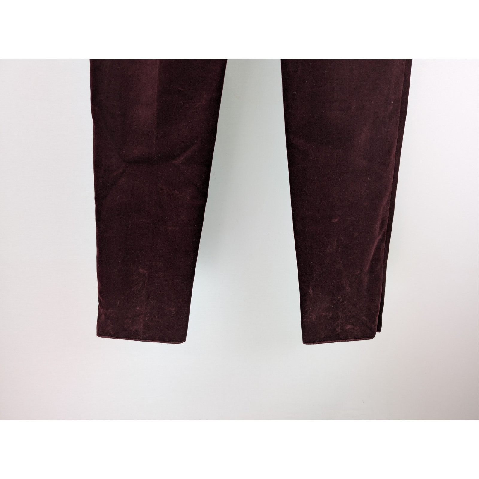 Saint Laurent Paris o1rshd1 Sweatpants / Trousers in Burgundy Size US 32 / EU 48 - 11 Thumbnail