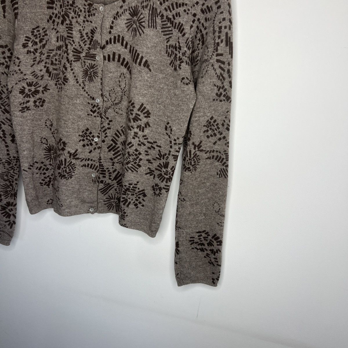 Loro Piana Loro Piana Baby Cashmere Cardigan Brown Beige Size XS / US 0-2 / IT 36-38 - 2 Thumbnail