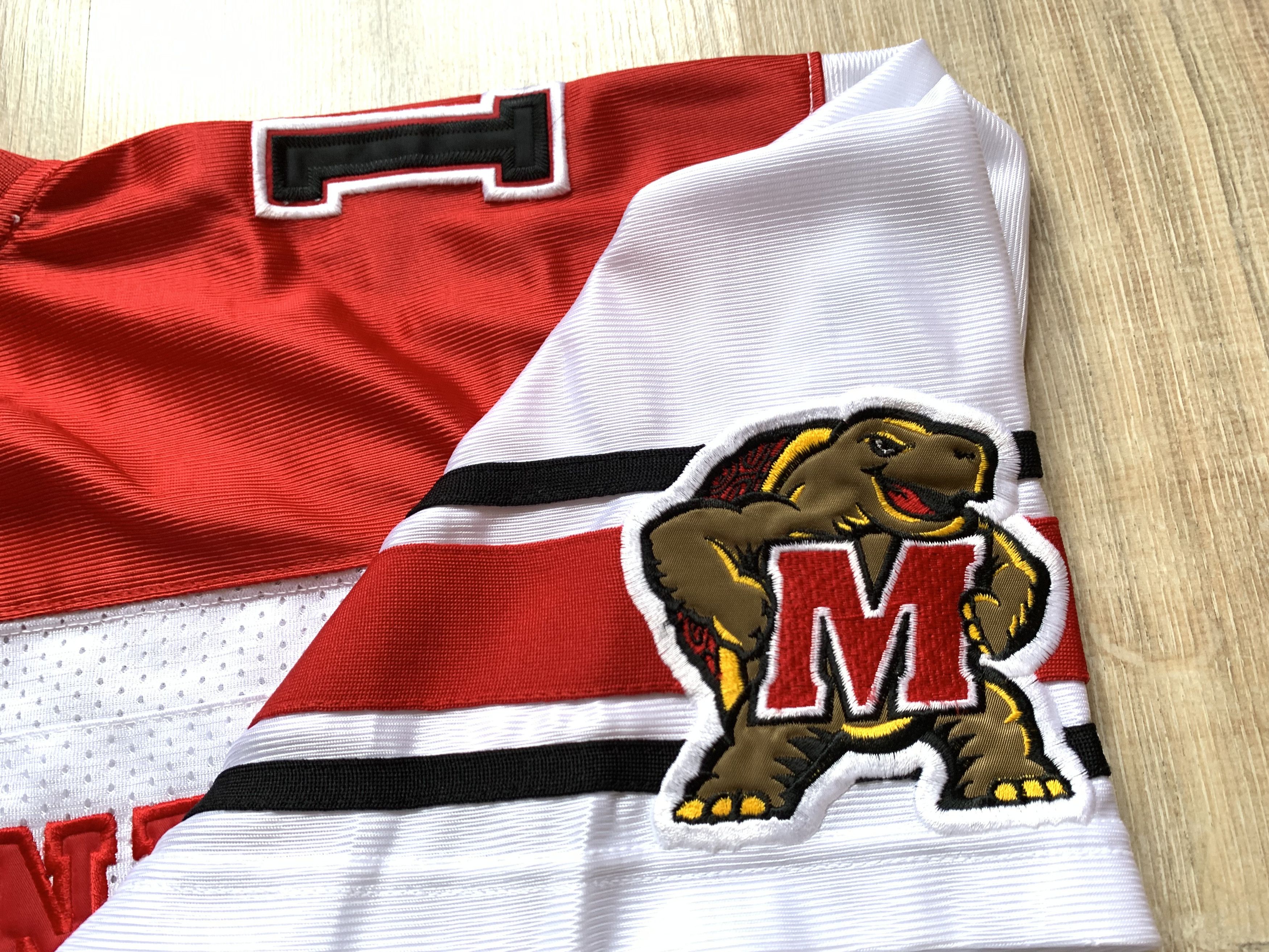 NBA × Vintage Vintage Maryland Terrapins #1 Basketball Jersey Size US L / EU 52-54 / 3 - 11 Thumbnail
