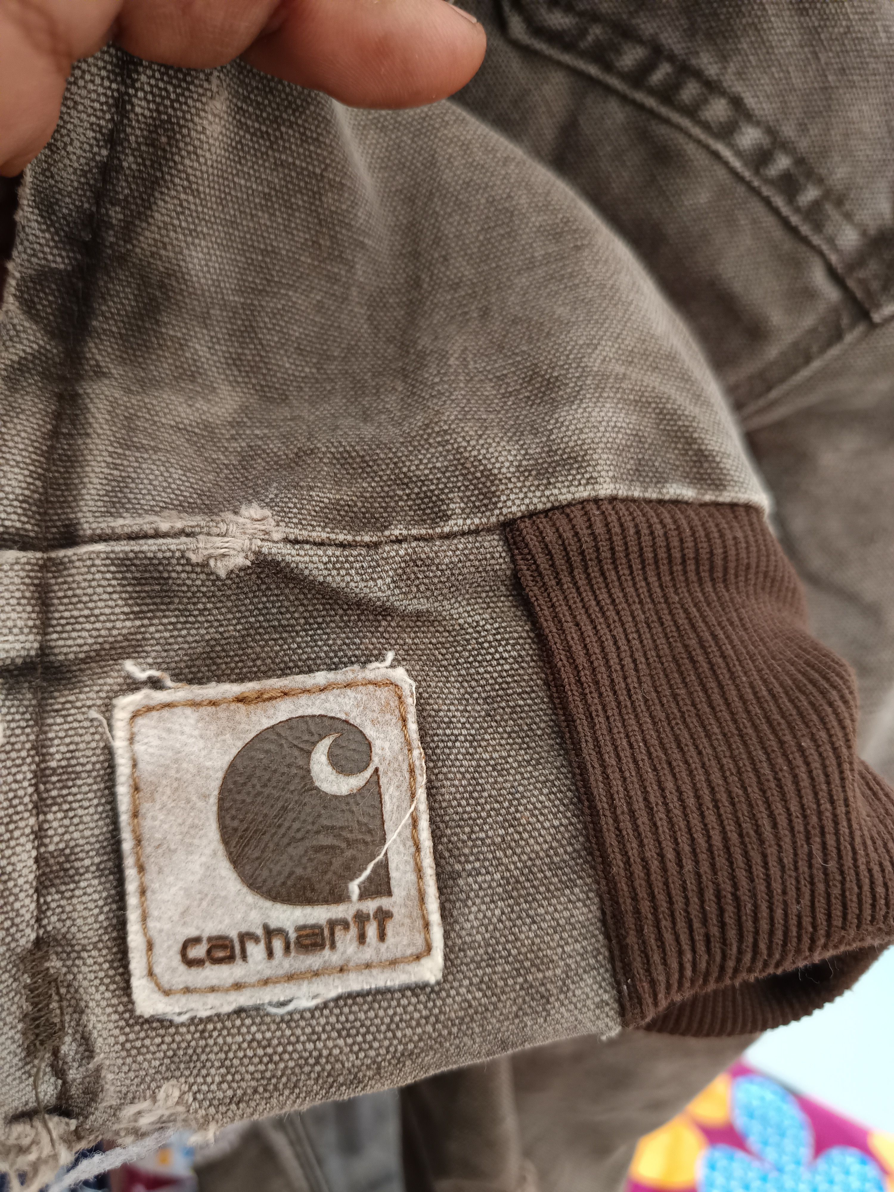 Carhartt × Vintage Carhartt sante Fe jacket faded canvas workwear 90s Size US L / EU 52-54 / 3 - 6 Thumbnail