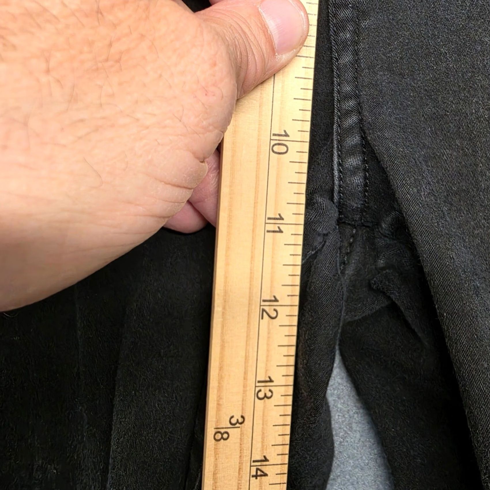 Vintage Lane Bryant Black High Rise Skinny Jeans Womens Plus Size 18 Flex Magic Waistband Jeans Size 40" / US 18 - 6 Thumbnail