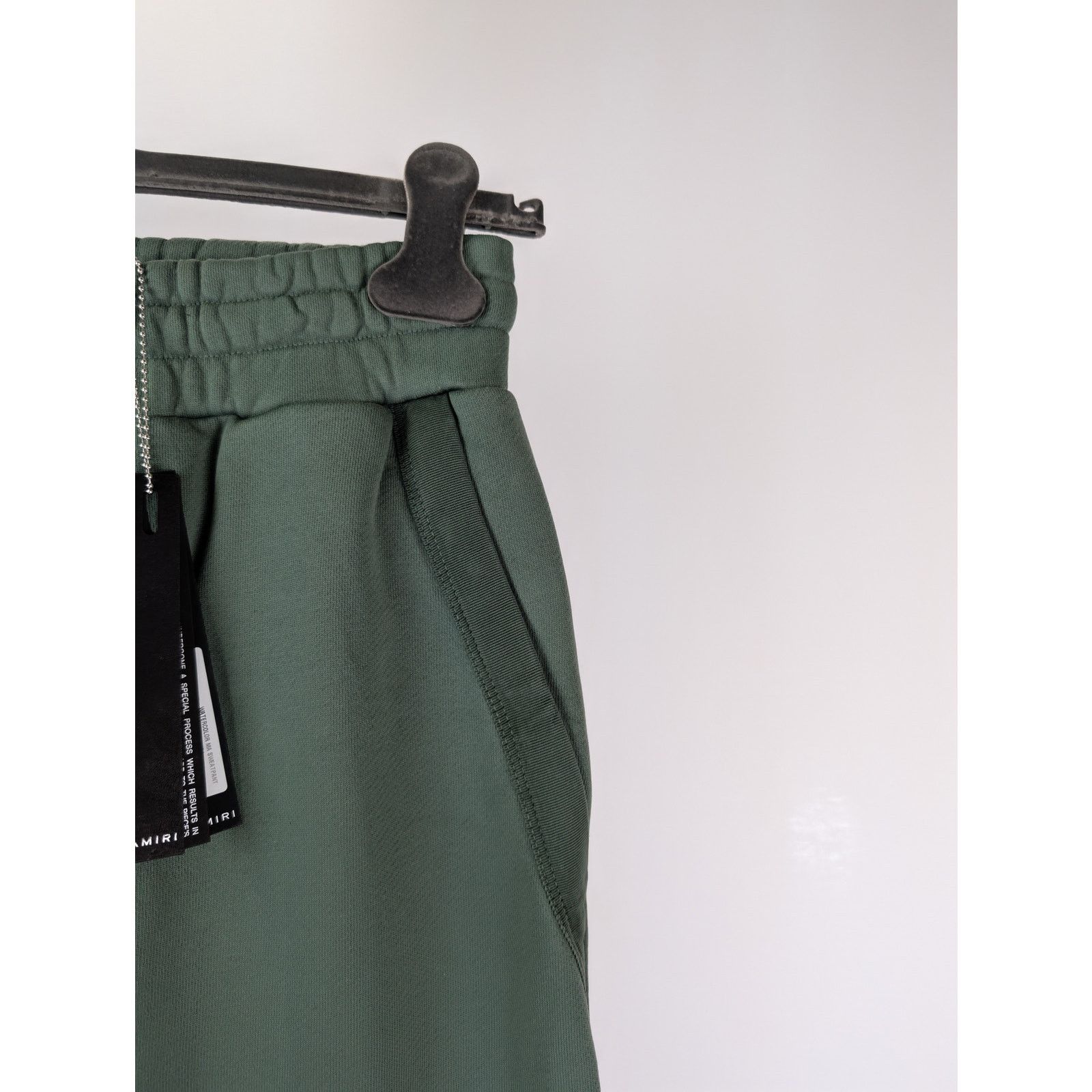 Amiri o1rshd1 Watercolor MA Sweatpants / Joggers in Green/Peach Size US 32 / EU 48 - 6 Thumbnail