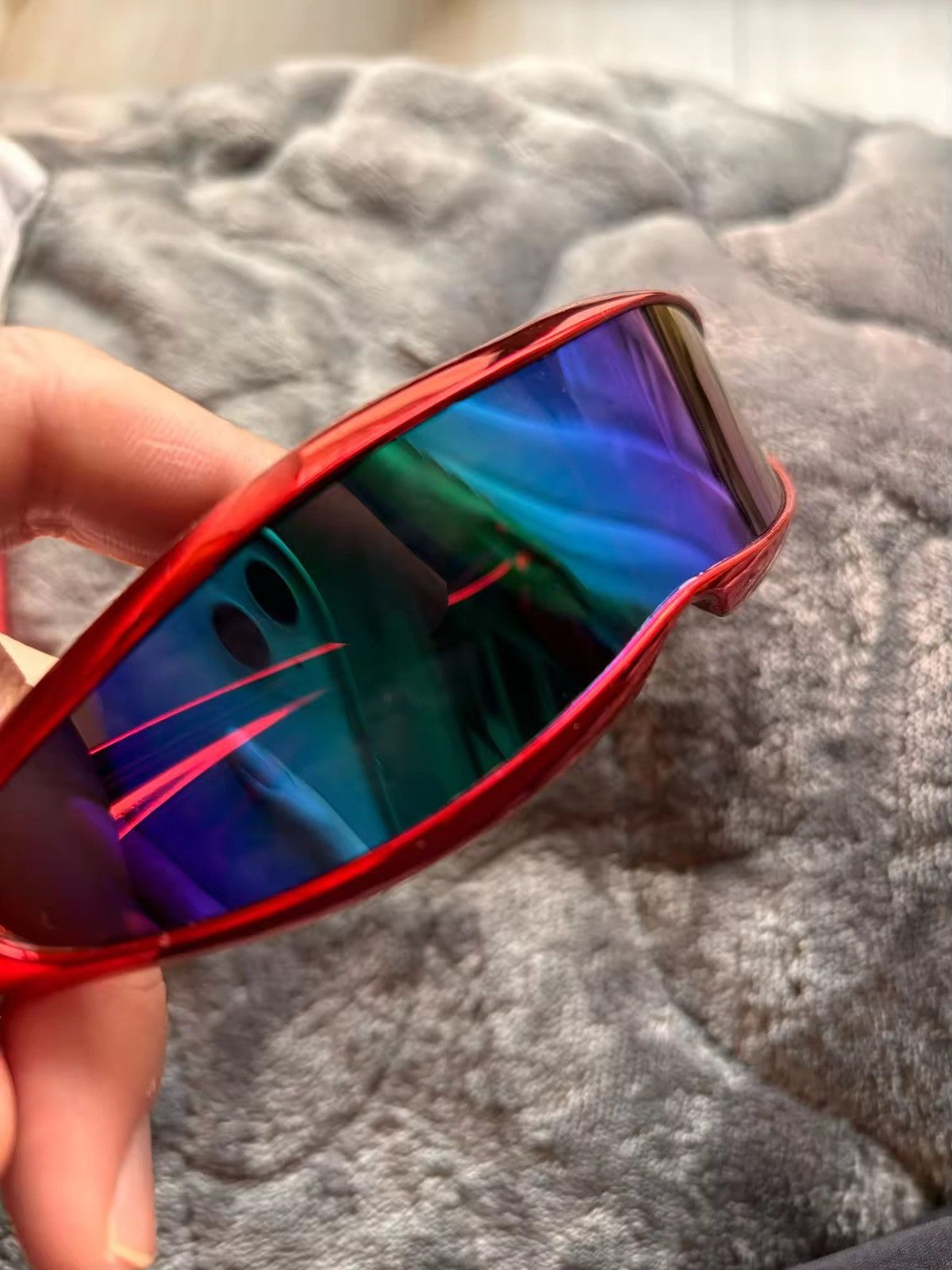 Jewelry Y2k Futuristic Sunglasses Size ONE SIZE - 4 Thumbnail