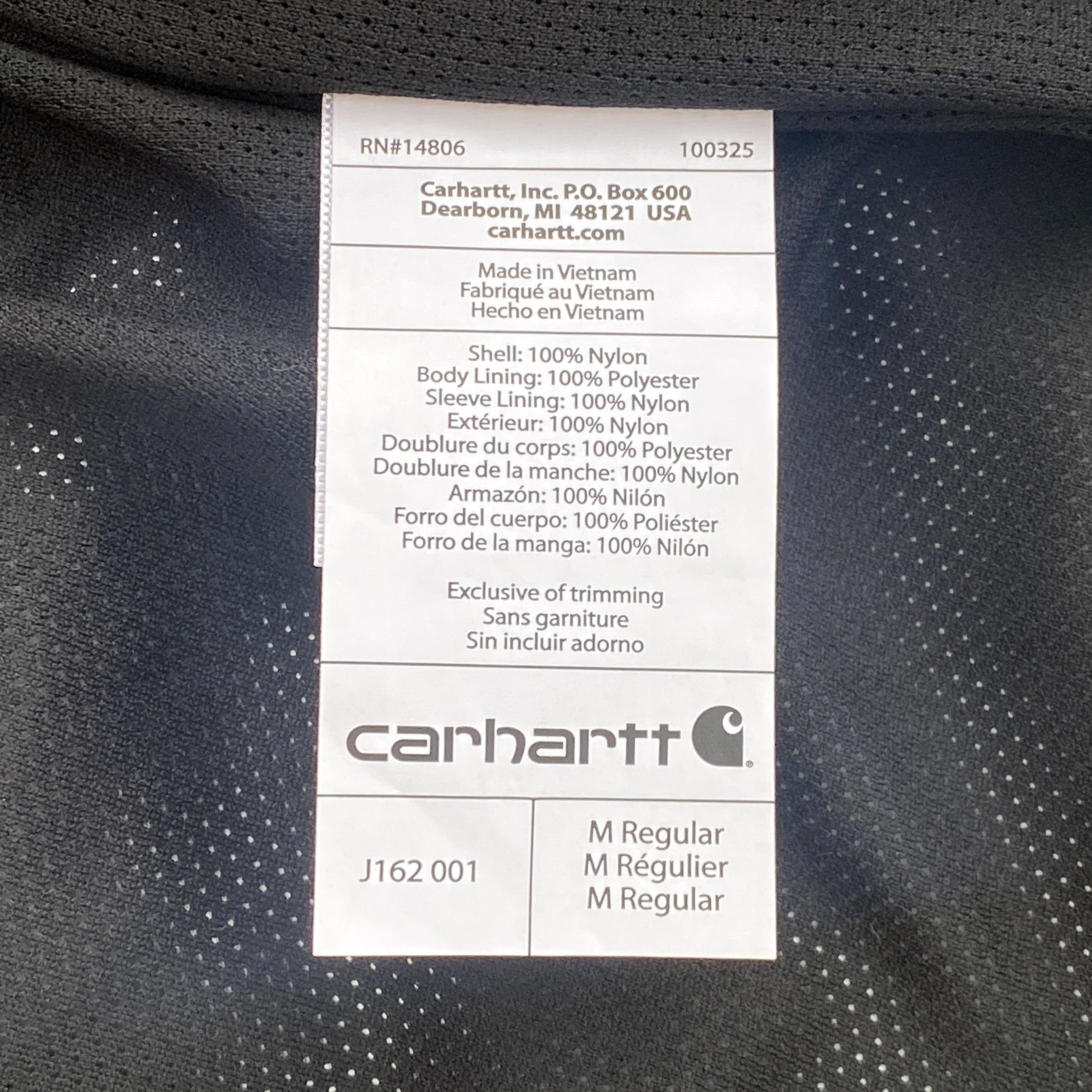 Carhartt sales j162 001