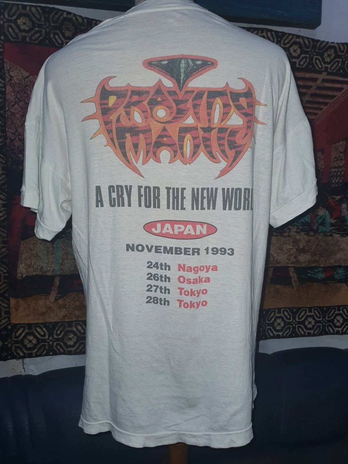 Band Tees 🌹vintage Praying Mantis L🌹 Size US L / EU 52-54 / 3 - 5 Thumbnail