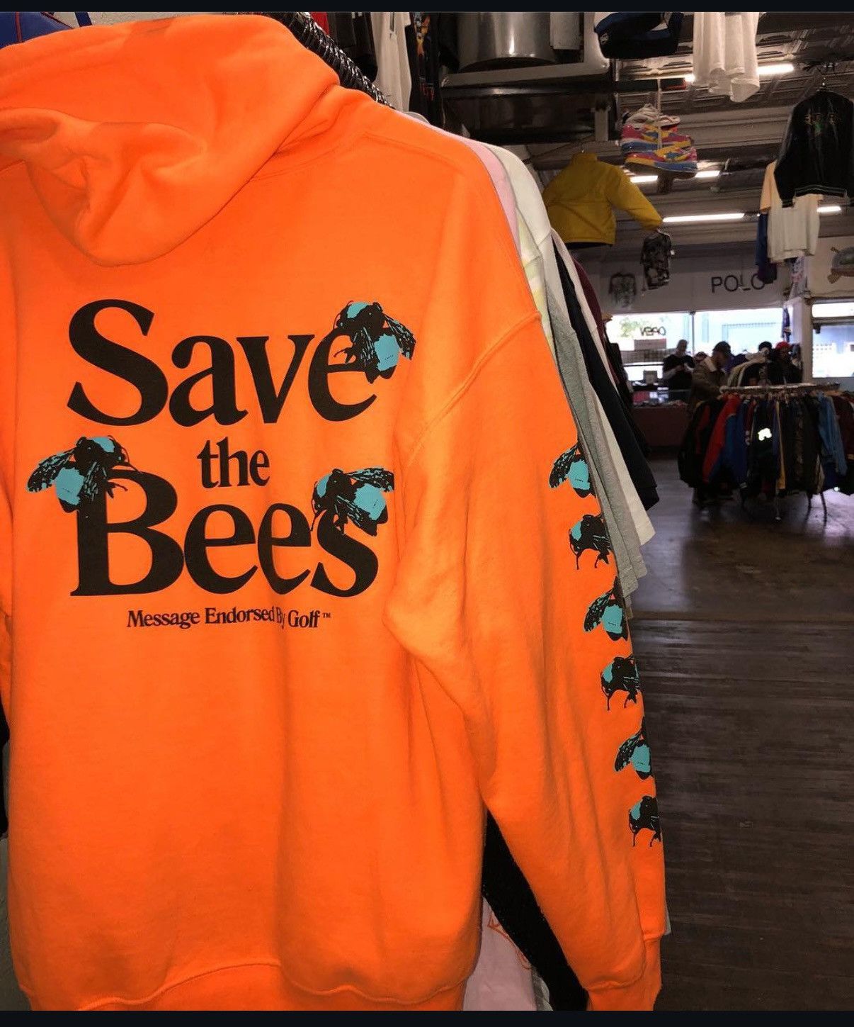Golf Wang × Tyler The Creator Save The Bees Flower Boy Hoodie Size US L / EU 52-54 / 3 - 4 Thumbnail