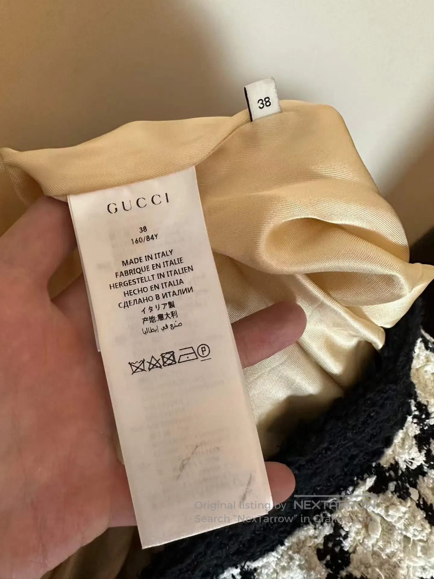 Gucci Guicci Chanel-style old flower jacket| Size XS / US 0-2 / IT 36-38 - 5 Thumbnail