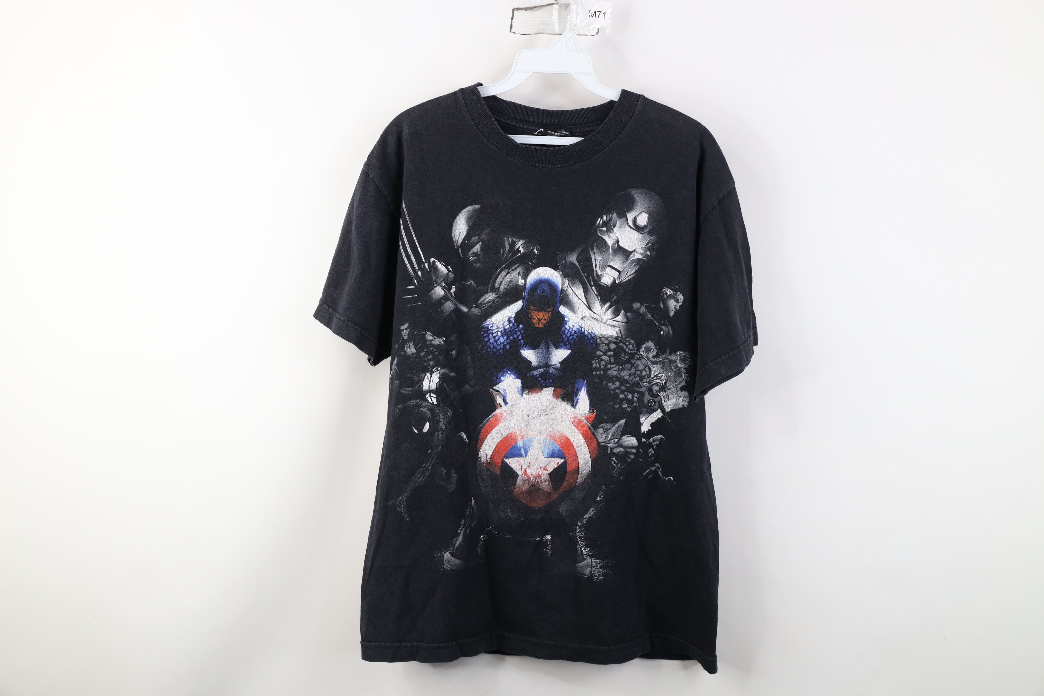 Vintage Vintage Y2K Marvel Comics Superhero Jumbo Print T-Shirt Size US M / EU 48-50 / 2 - 1 Thumbnail