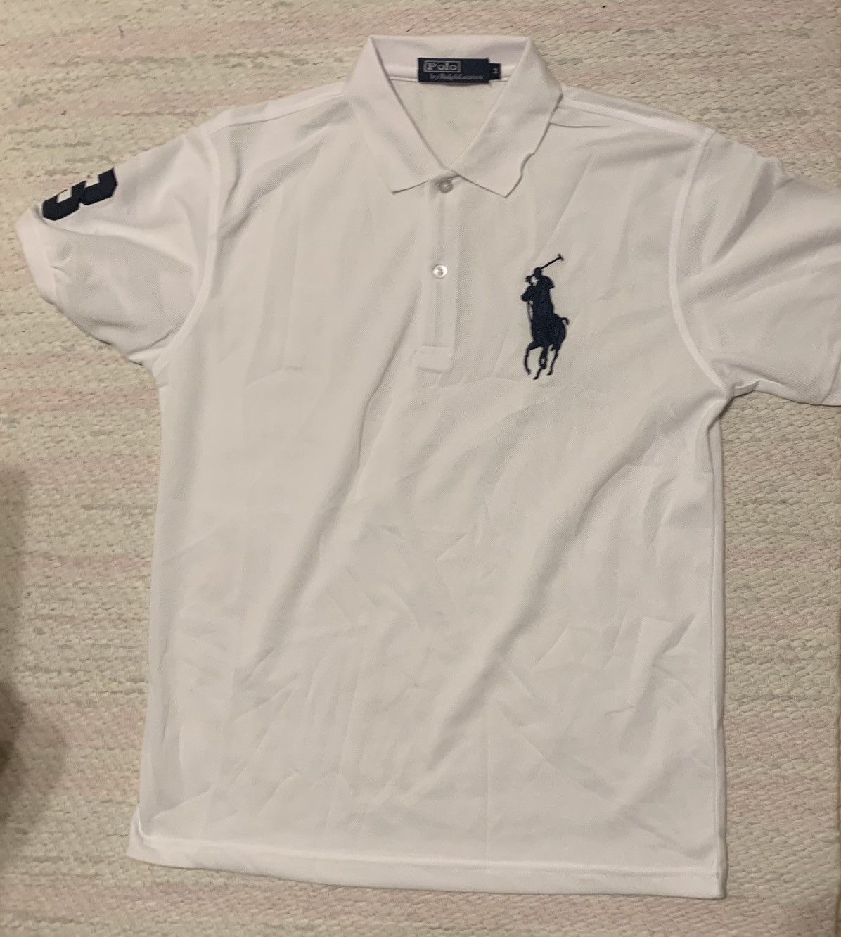 Polo Ralph Lauren White Polo Ralph Lauren Size US M / EU 48-50 / 2 - 1 Preview