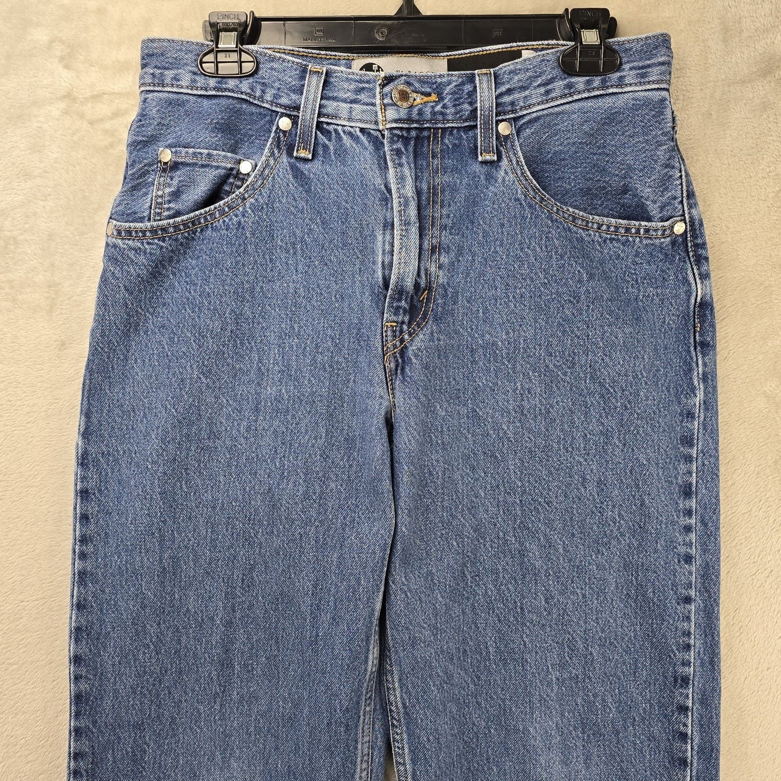 Levi's Levis Silvertab 94 Baggy Jeans Mens 28x29 Blue Denim Y2K Size US 28 / EU 44 - 2 Thumbnail