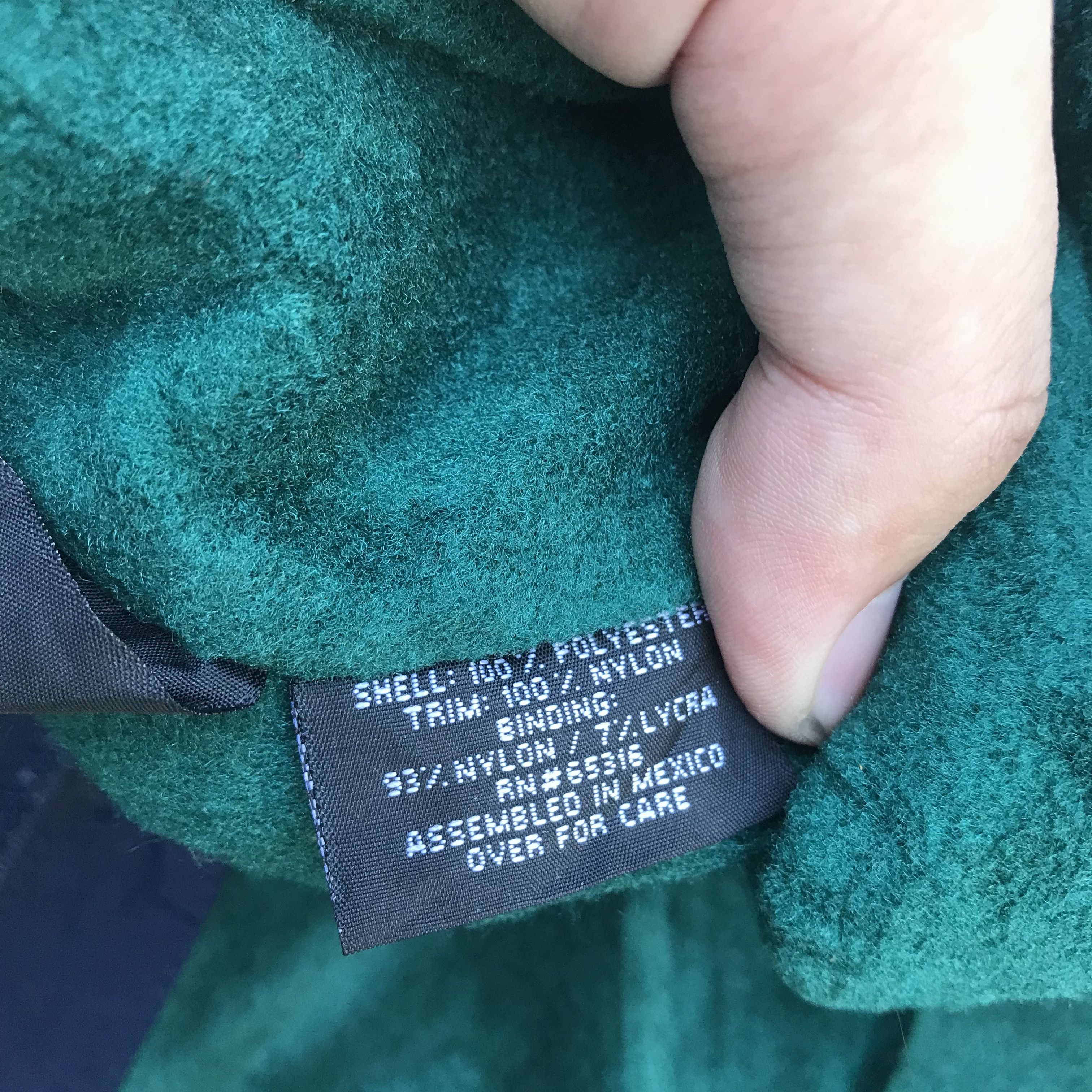 Sierra Vintage Sierra Sport Design Green Polar Fleece retro jacket Size US L / EU 52-54 / 3 - 5 Thumbnail