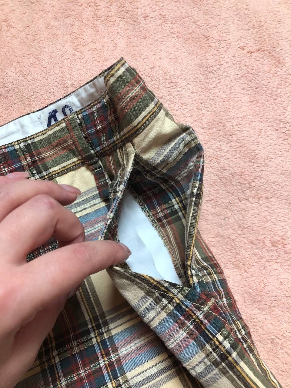 Dolce & Gabbana Vintage Dolce Gabbana Plaid Tartan Punk Grunge SHORTS Size US 36 / EU 52 - 8 Thumbnail