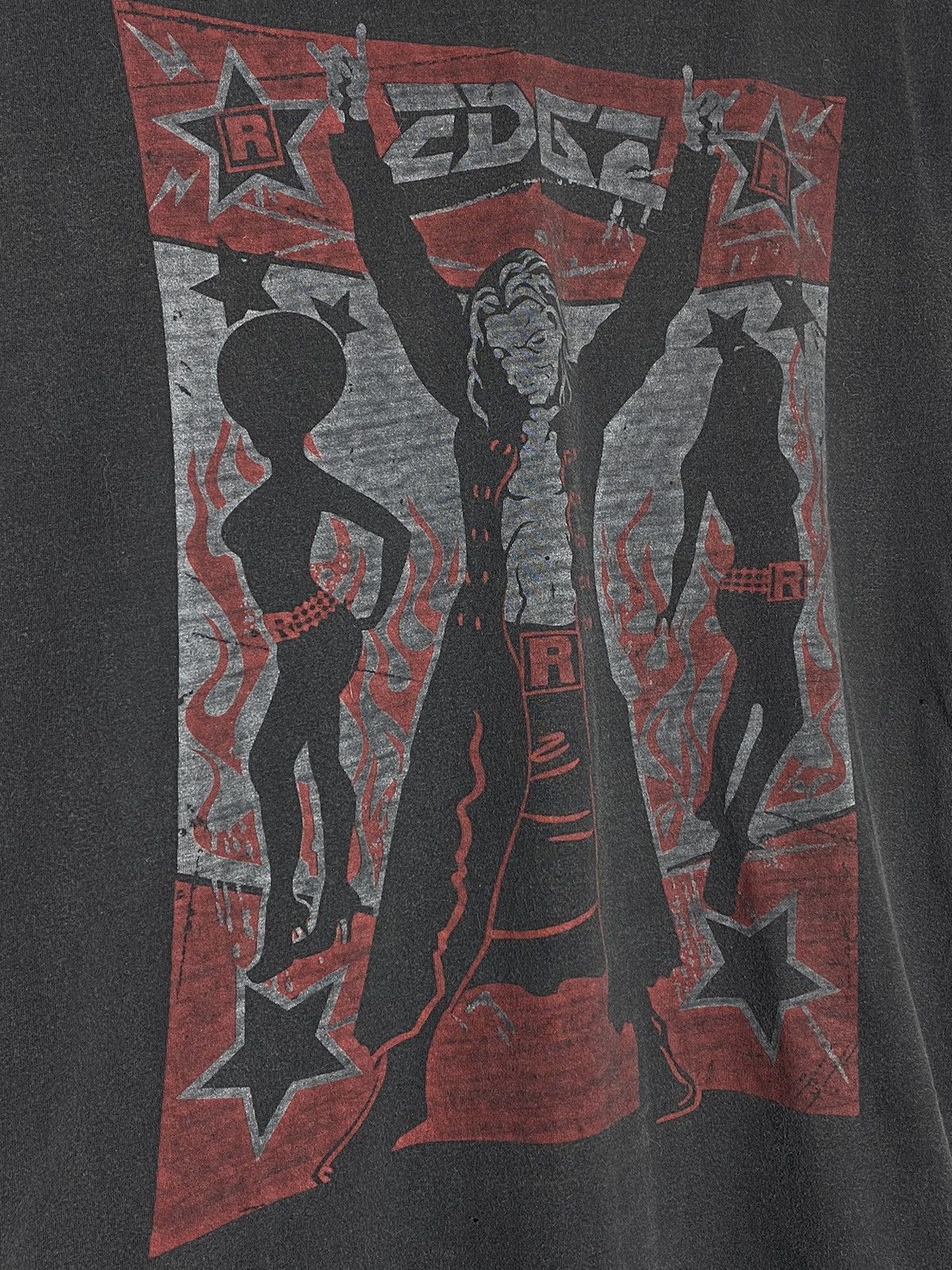 Vintage × WWE WWE Edge Rated R Superstar Graphic Print Vintage T-Shirt Size US M / EU 48-50 / 2 - 4 Thumbnail