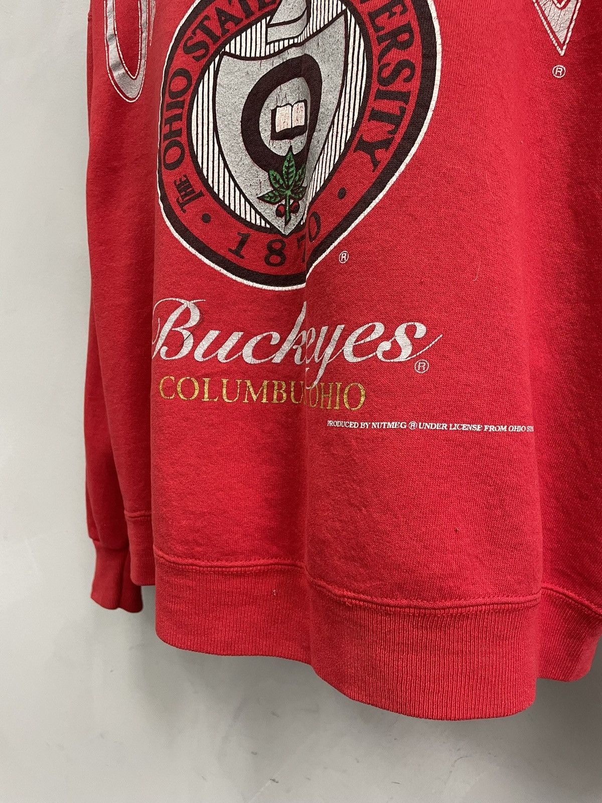 Lee Rare 90s Ohio State sweatshirt crewneck y2k Size US L / EU 52-54 / 3 - 4 Thumbnail