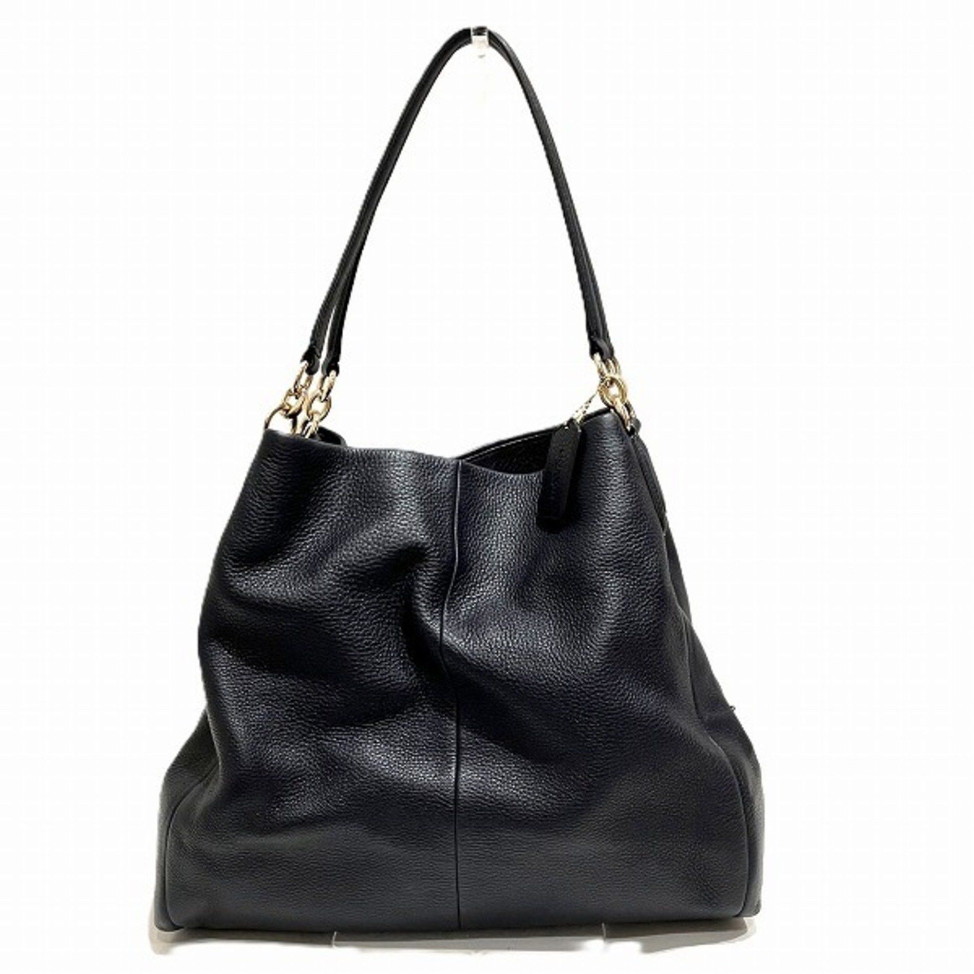 Coach Bag Tote Shoulder Women's in Black
