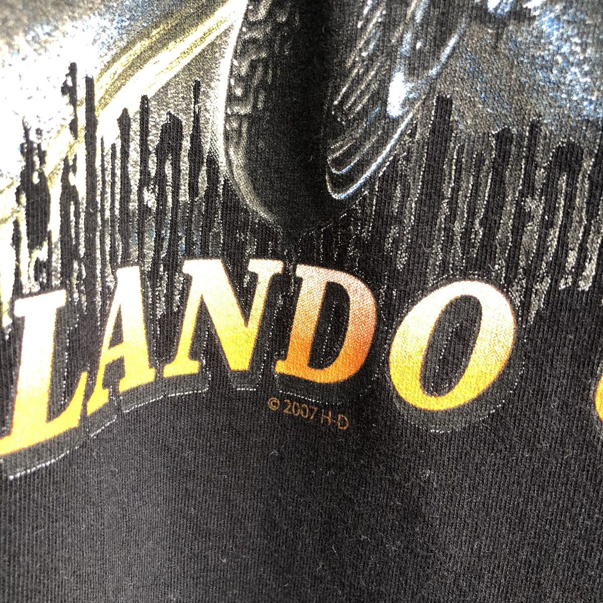 Vintage Vintage y2k ORLANDO HARLEY-DAVIDSON USA Tshirt Size US XL / EU 56 / 4 - 11 Thumbnail