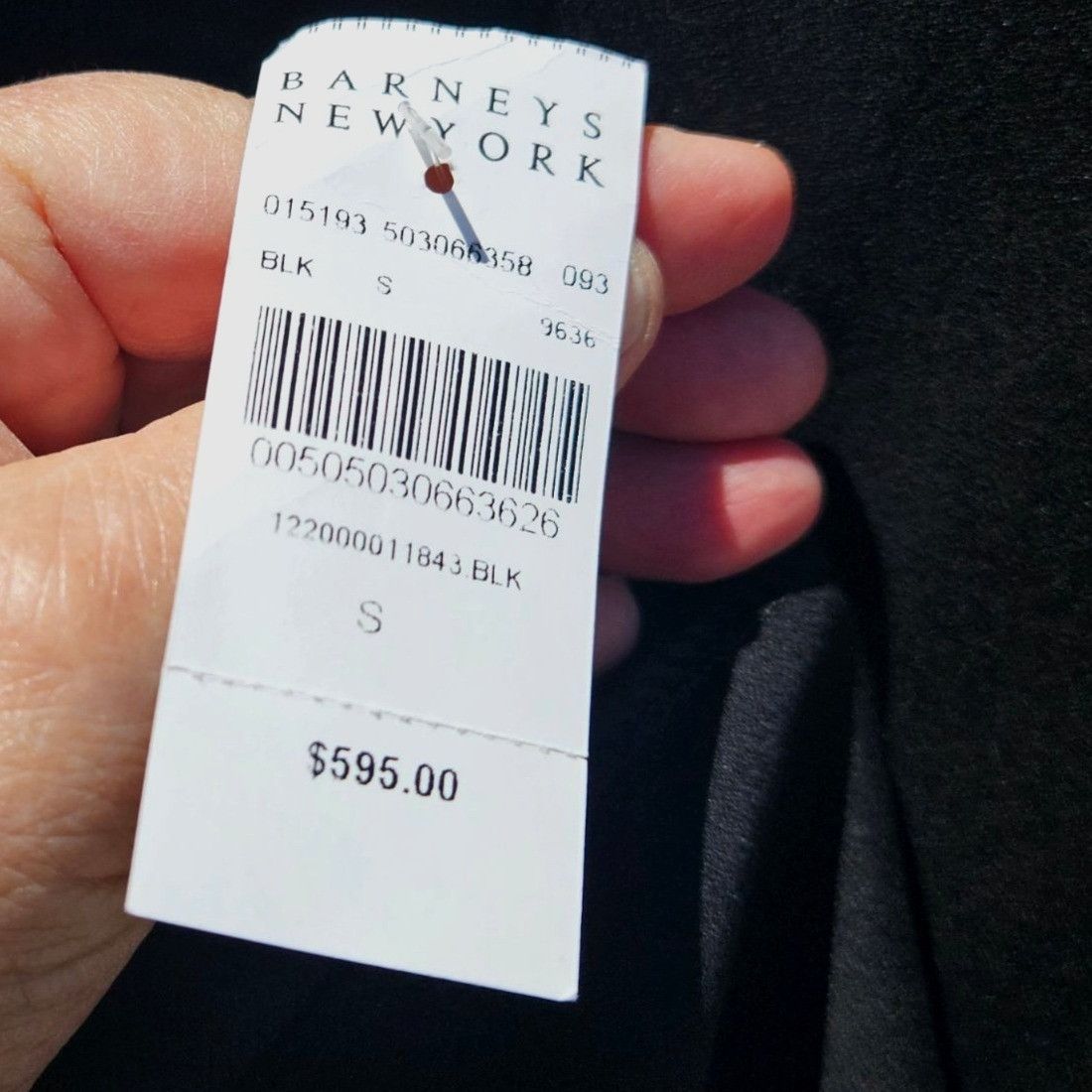 Other VPL Visible Panty Line NWT Black Empire Dress Barneys $595 S Size S / US 4 / IT 40 - 3 Thumbnail