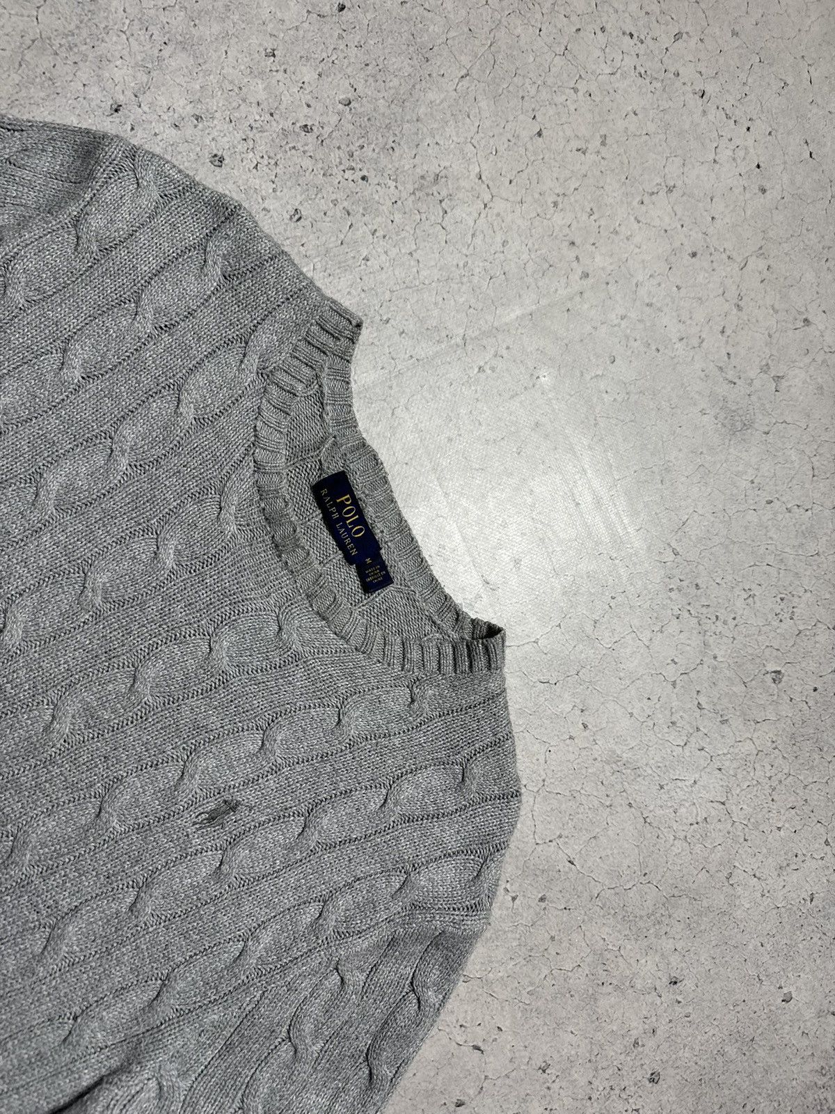 Polo Ralph Lauren Polo Ralph Lauren Knitted Sweater Size M Gray Size US M / EU 48-50 / 2 - 4 Thumbnail