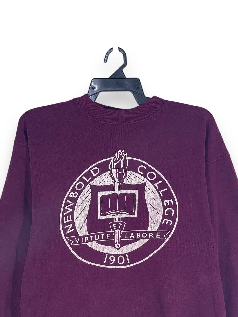 Vintage Vintage 80s new bold college Size US L / EU 52-54 / 3 - 2 Thumbnail