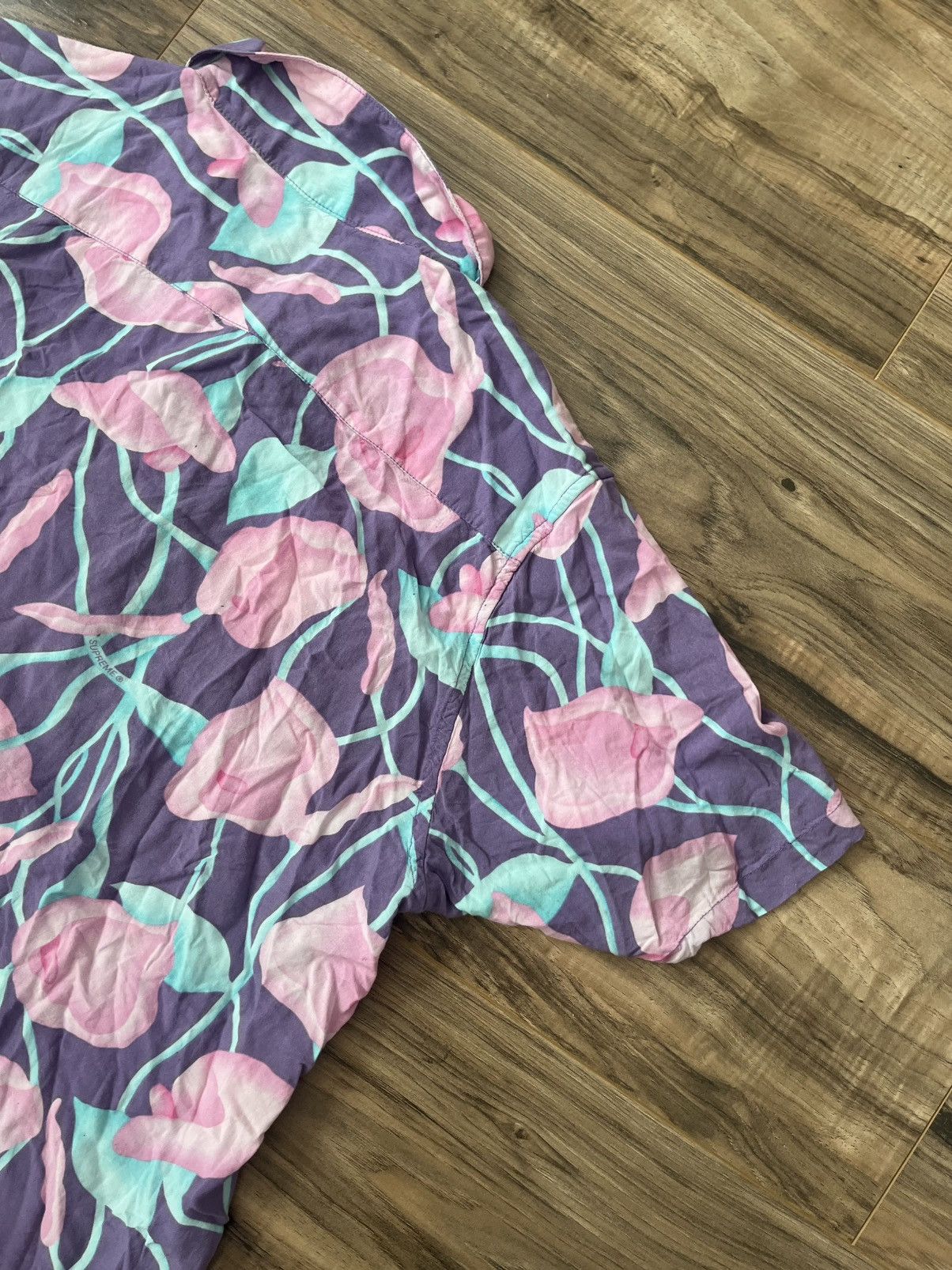 Supreme Supreme Lily Rayon Shirt Size US XL / EU 56 / 4 - 10 Thumbnail
