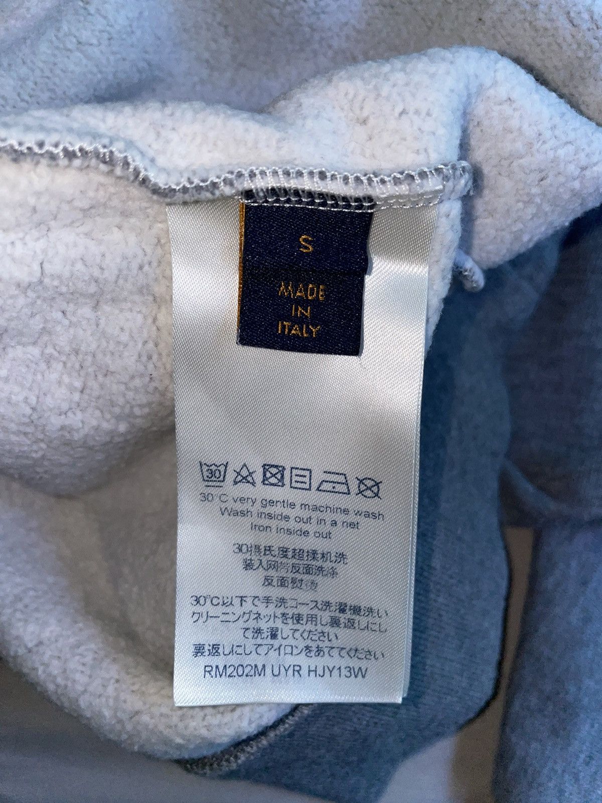 Louis Vuitton × Nigo Louis Vuitton Nigo Grey Sweatshirt Size US S / EU 44-46 / 1 - 9 Thumbnail
