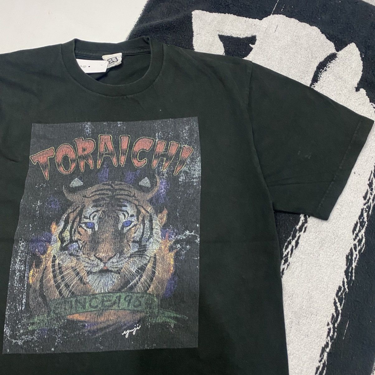 Designer × Japanese Brand × Vintage 2000 s sun faded toraichi T-shirts Tiger Size US L / EU 52-54 / 3 - 3 Thumbnail