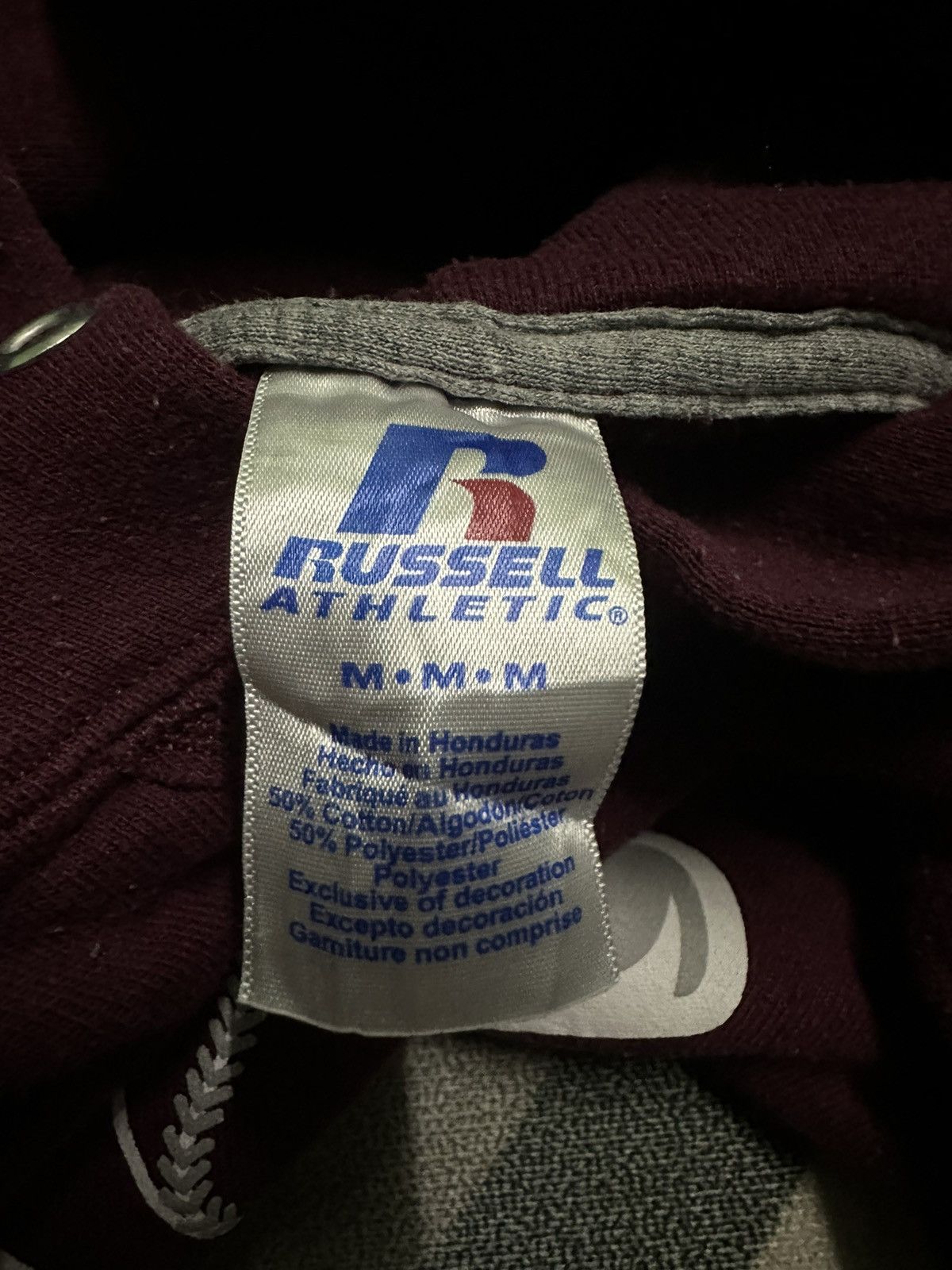 Russell Athletic Vintage 90s Pleasanville softball pullover hoodie Size US M / EU 48-50 / 2 - 4 Thumbnail
