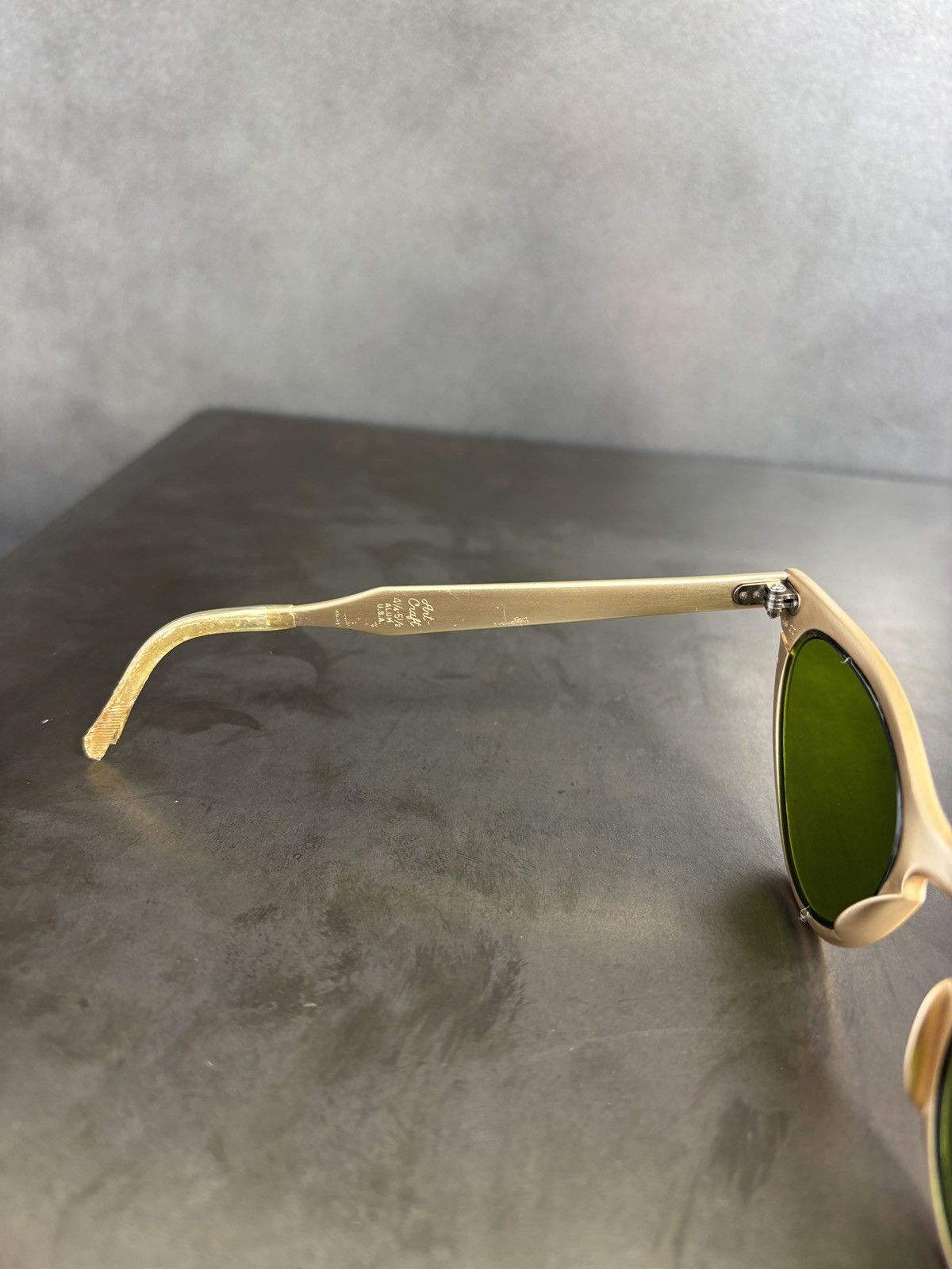 Vintage 1960s ArtCraft Sunglasses True Vintage Cat Eye Aluminum 1950 Size ONE SIZE - 12 Thumbnail