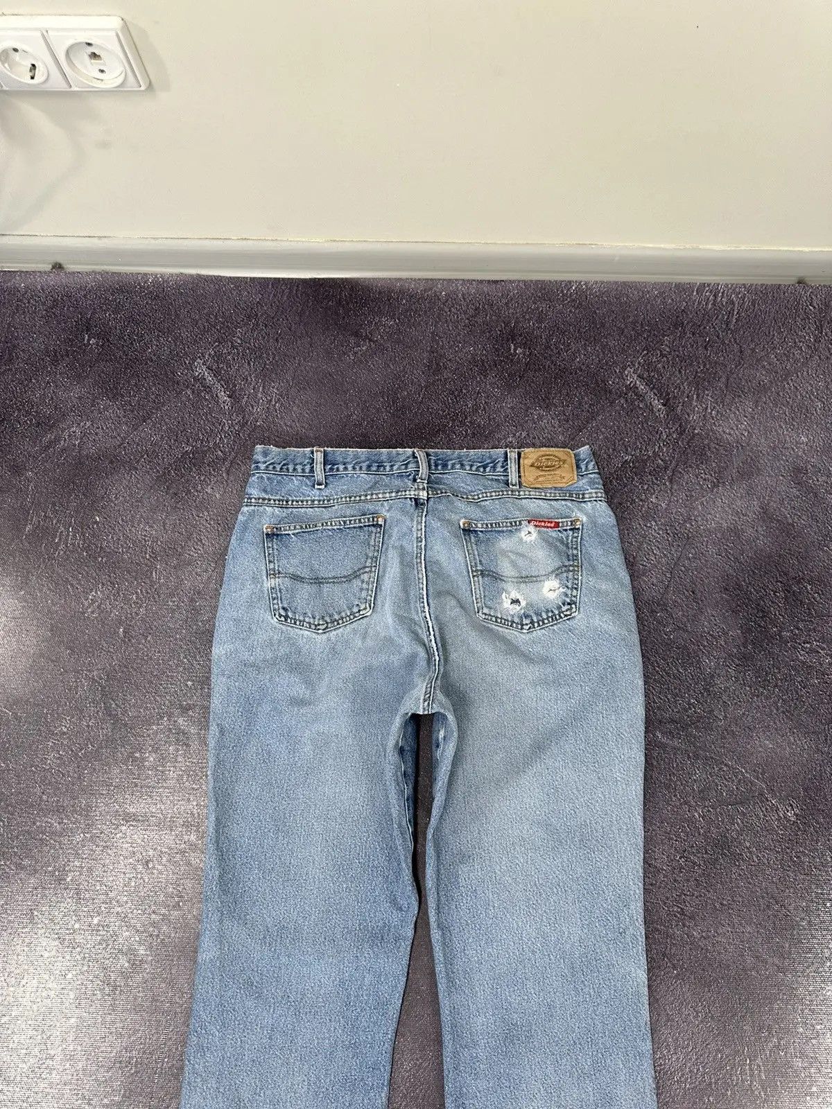 Dickies × Vintage Vintage Dickies Faded Blue Denim American Hype Baggy Jeans Size US 38 / EU 54 - 5 Thumbnail