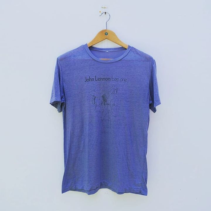 Vintage VINTAGE JOHN LENNON T SHIRT 100% FULL RAYON RARE John Lennon Size US L / EU 52-54 / 3 - 1 Thumbnail