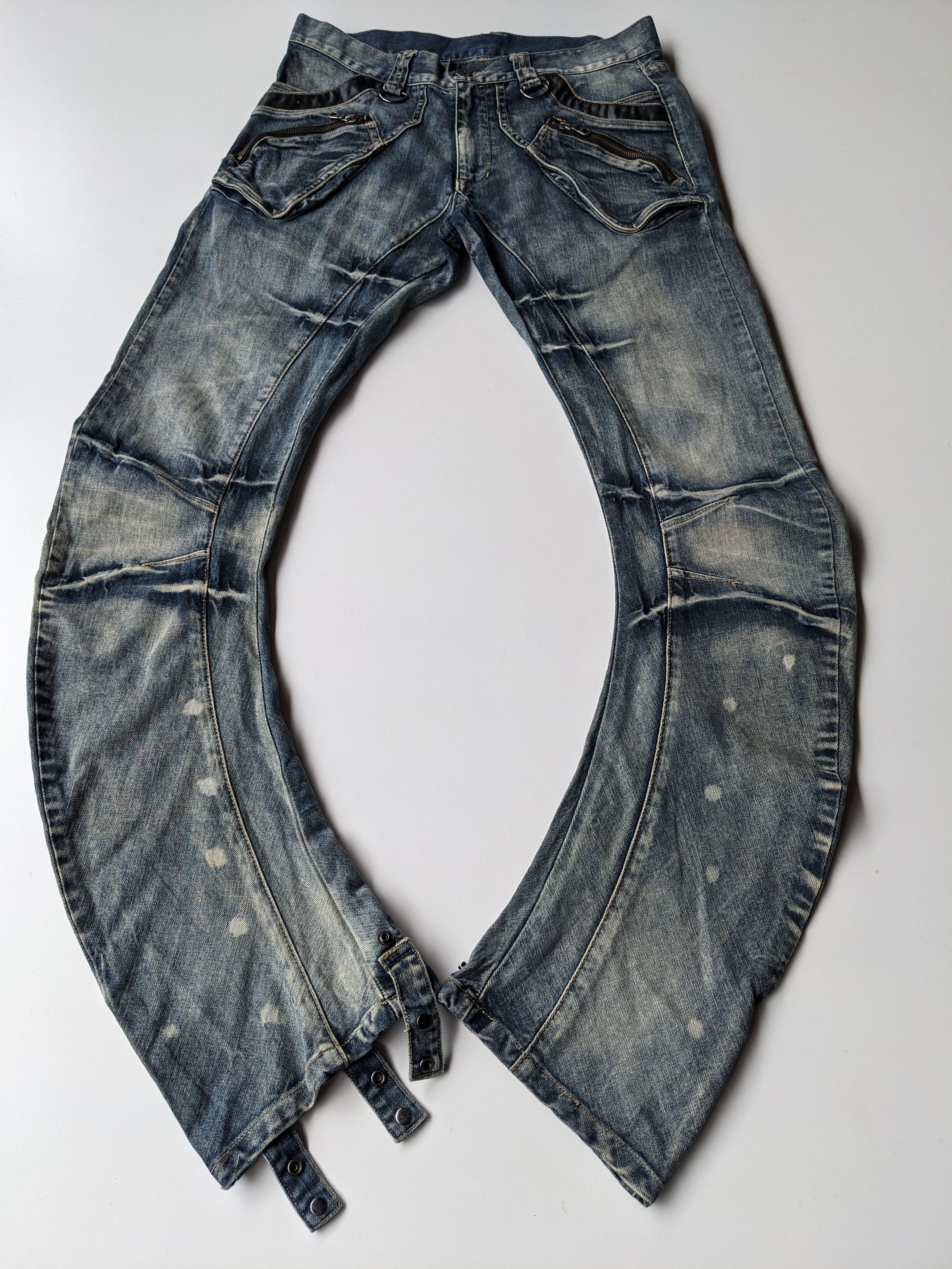 PPFM PPFM seditionaries curve leg jeans Size US 31 - 6 Thumbnail