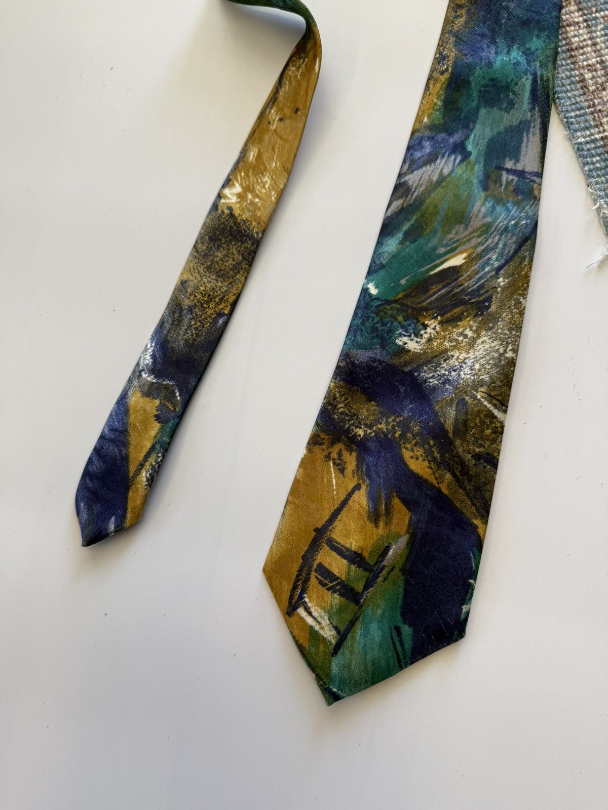 Giorgio Armani Archive 80-90s Giorgio Armani Pure Silk Ties Size ONE SIZE - 3 Thumbnail