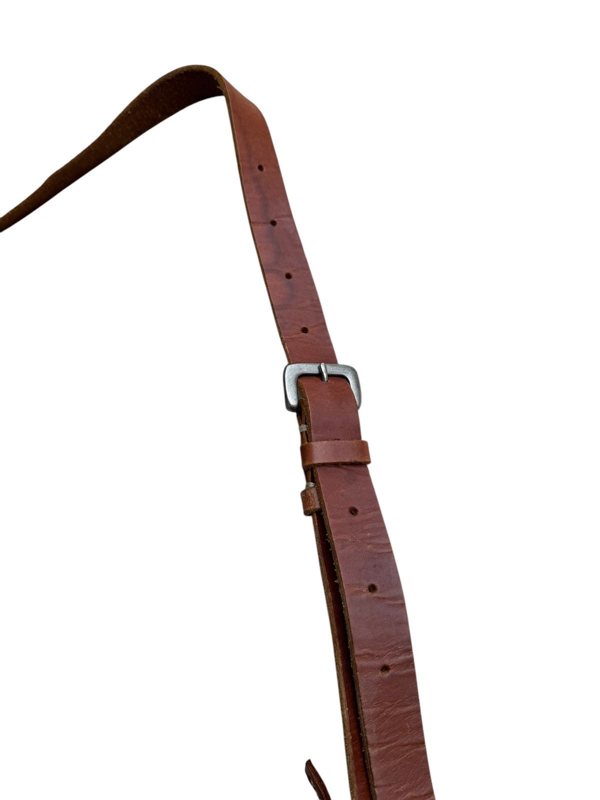 Genuine Leather 🔥 1203 Mano Fece Leather Sling Bag Size ONE SIZE - 5 Thumbnail