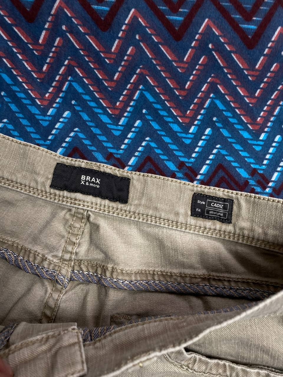 BRAX × Vintage Brax Feel Good Baggy Pants Cooper Fit Size US 36 / EU 52 - 2 Thumbnail