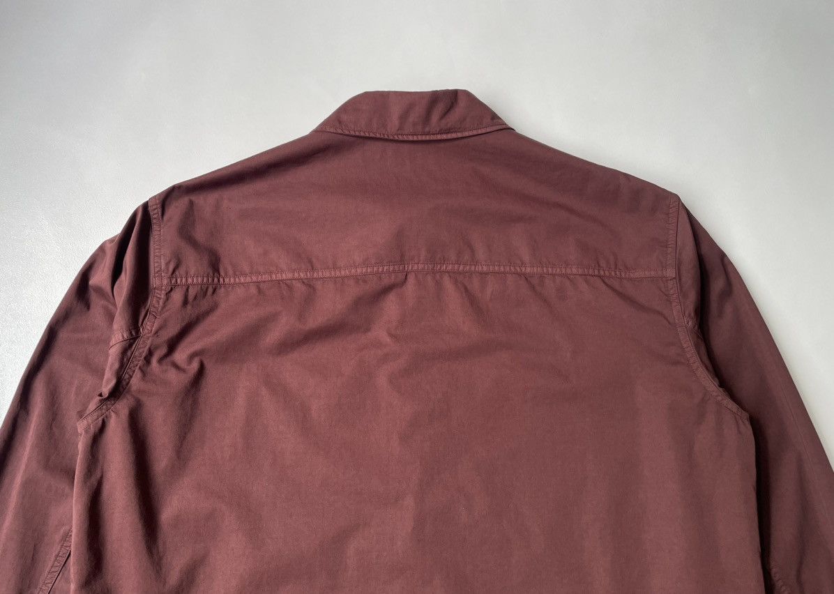 Lemaire Wine Cotton ‘Pyjama’ Over Shirt Size US L / EU 52-54 / 3 - 13 Thumbnail