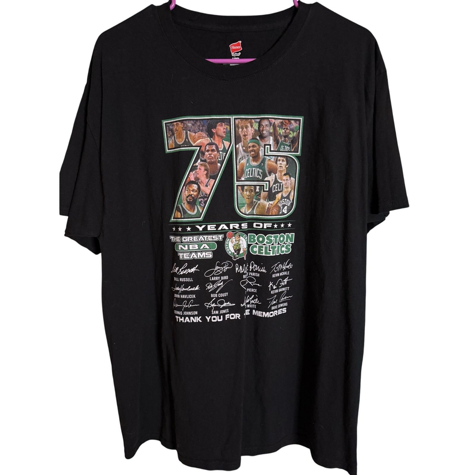 Hanes Boston Celtics Tee Size US L / EU 52-54 / 3 - 1 Thumbnail
