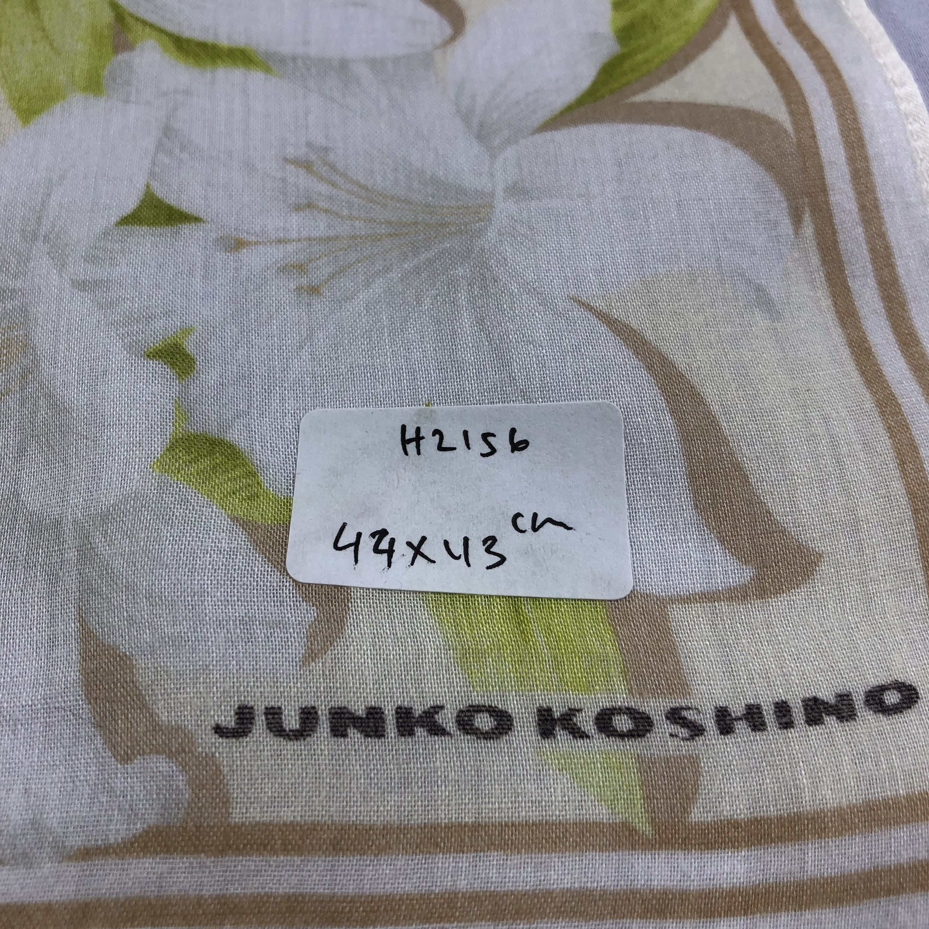 Mr. Junko Junko Koshino Floral Handkerchief Neckerchief Bandana H2156 Size ONE SIZE - 5 Thumbnail