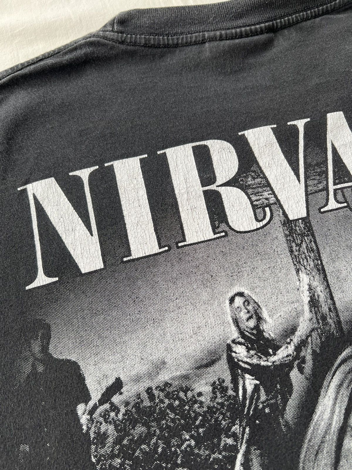 Band Tees Vintage 90s Nirvana Kurt Cobain MTV Unplugged Boot Size US L / EU 52-54 / 3 - 19 Thumbnail