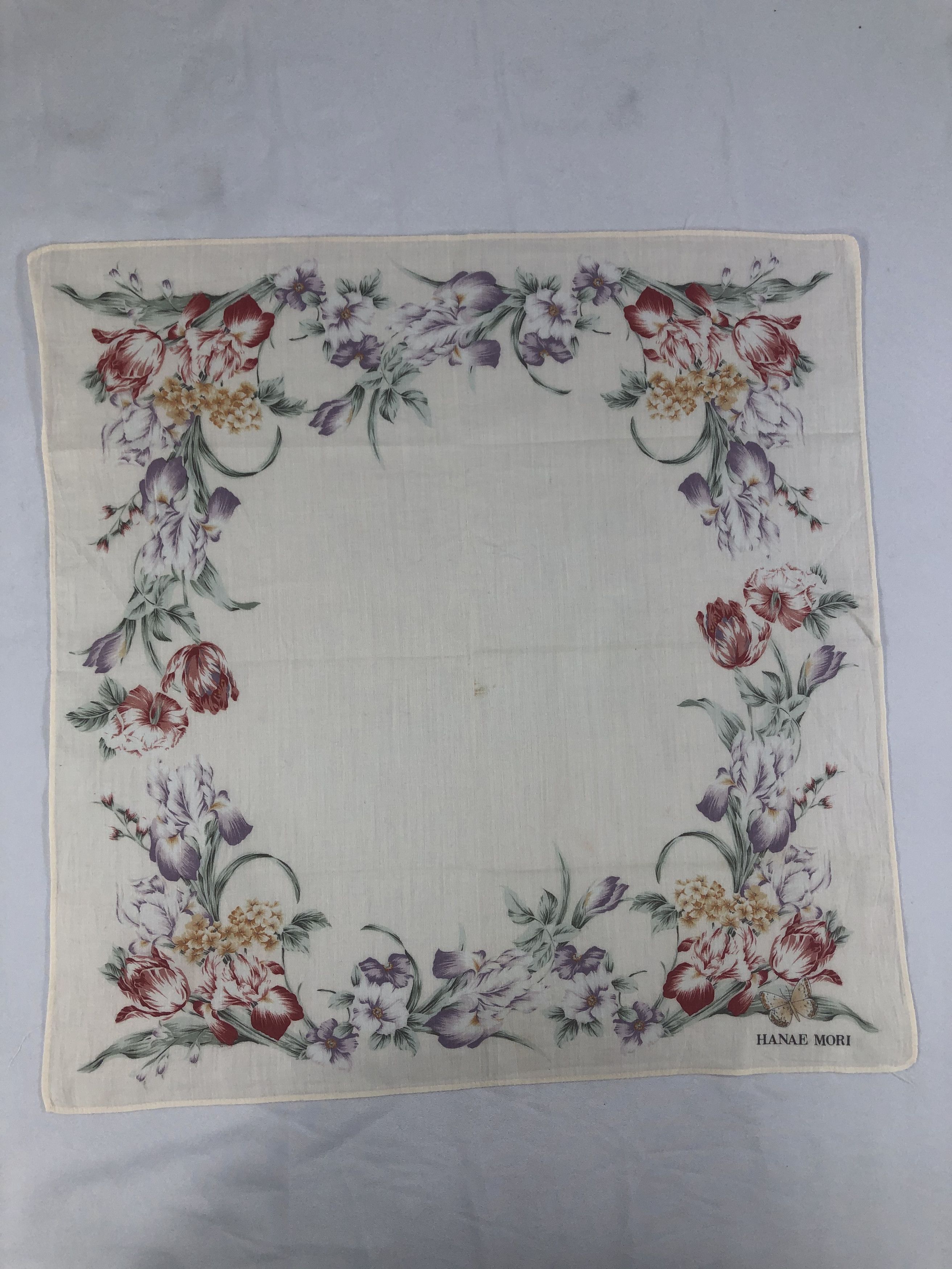 Hanae Mori × Japanese Brand × Vintage Hanae Mori Handkerchief / Bandana / Neckerchief Size ONE SIZE - 3 Thumbnail
